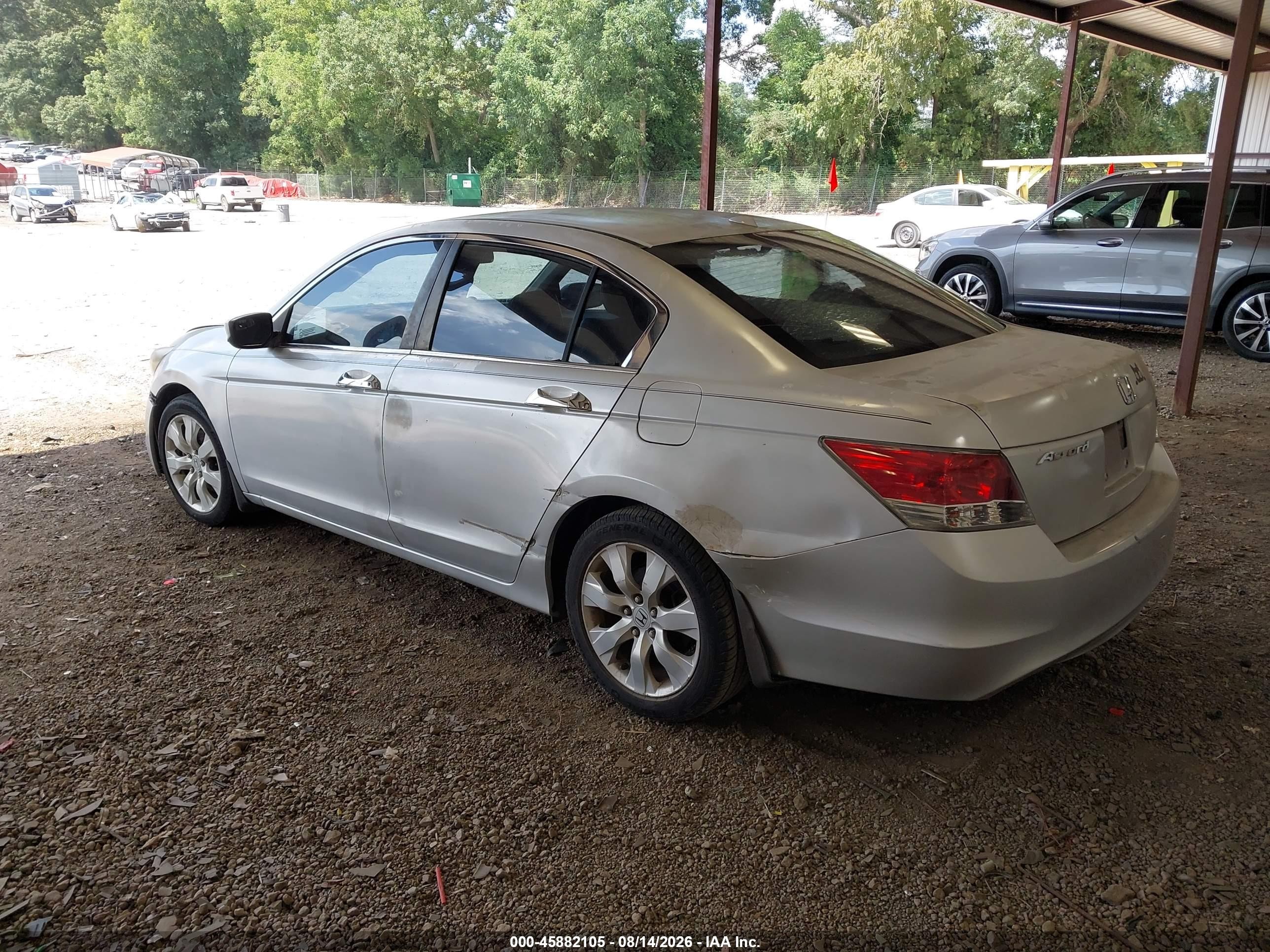 2008 Honda Accord 3.5 Ex-l Серебряный vin: 1HGCP36808A018240