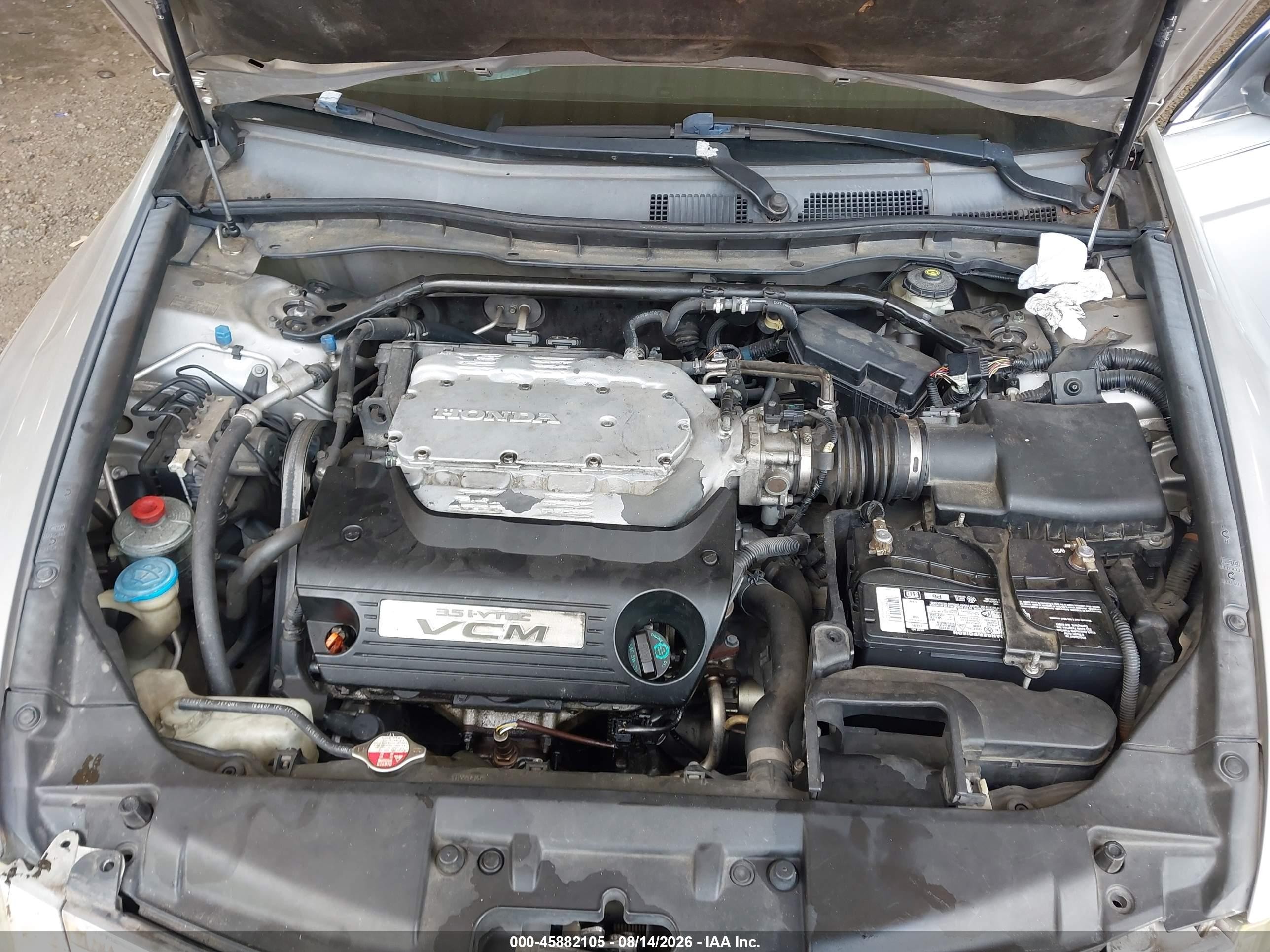 2008 Honda Accord 3.5 Ex-l Серебряный vin: 1HGCP36808A018240