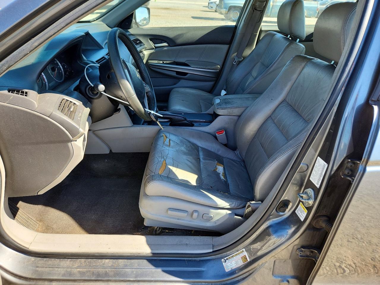 2008 Honda Accord Exl Gray vin: 1HGCP36808A020585