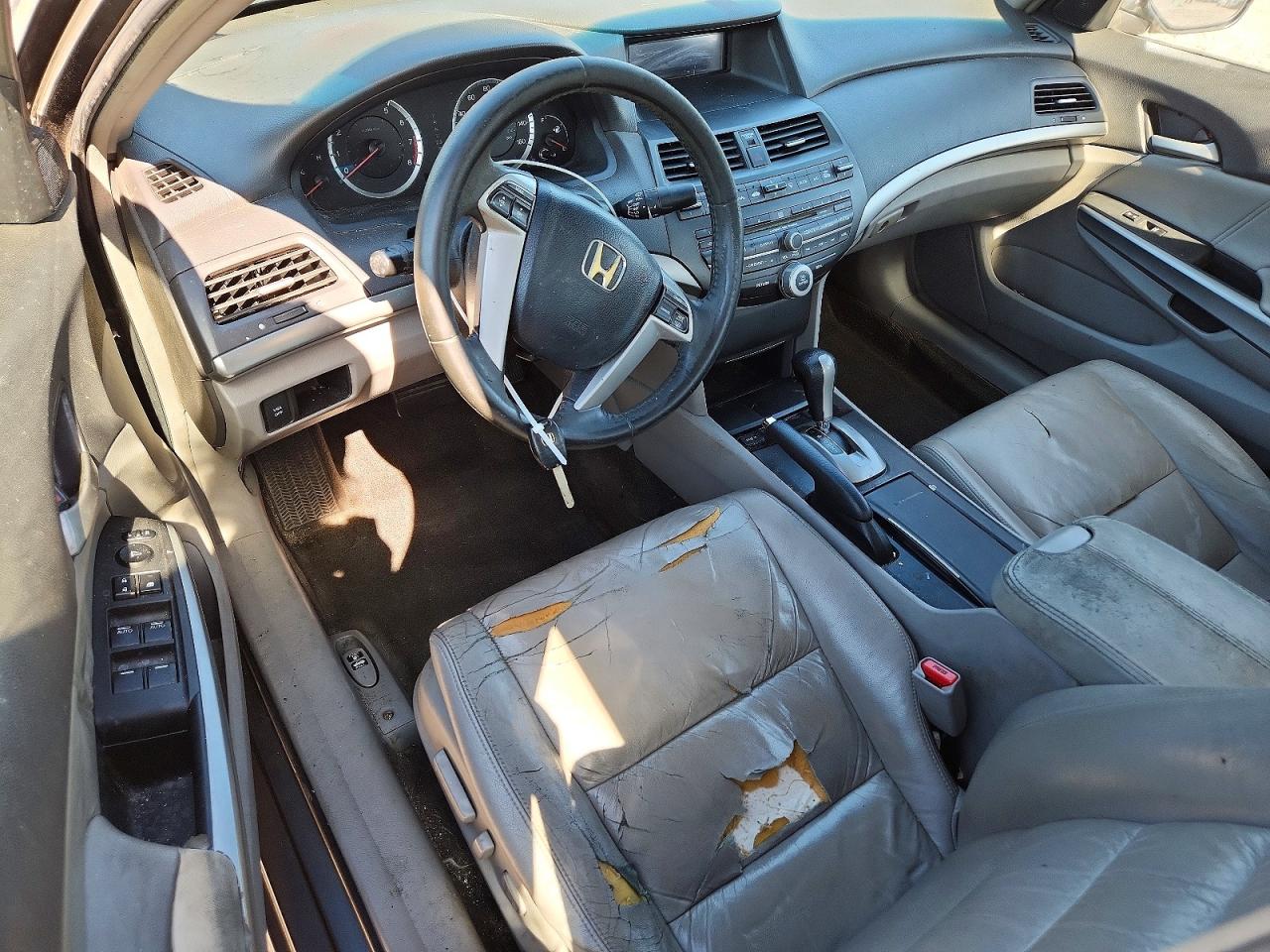 2008 Honda Accord Exl Gray vin: 1HGCP36808A020585