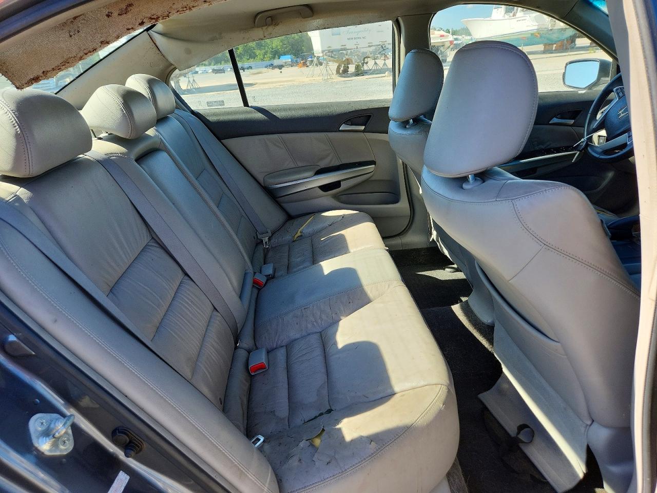 2008 Honda Accord Exl Gray vin: 1HGCP36808A020585