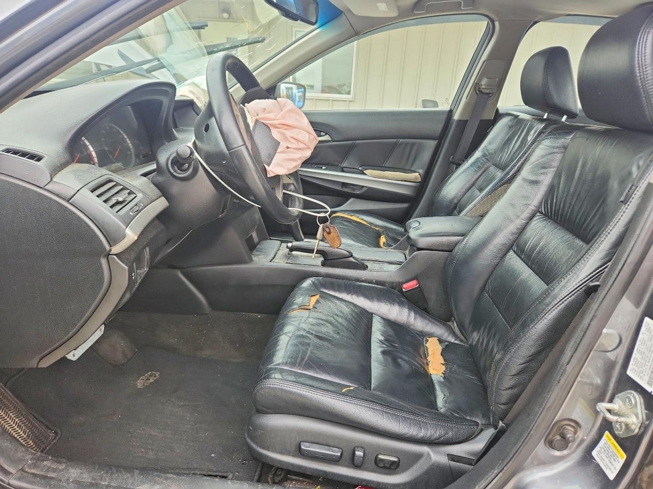 2008 Honda Accord Exl Серый vin: 1HGCP36808A048905