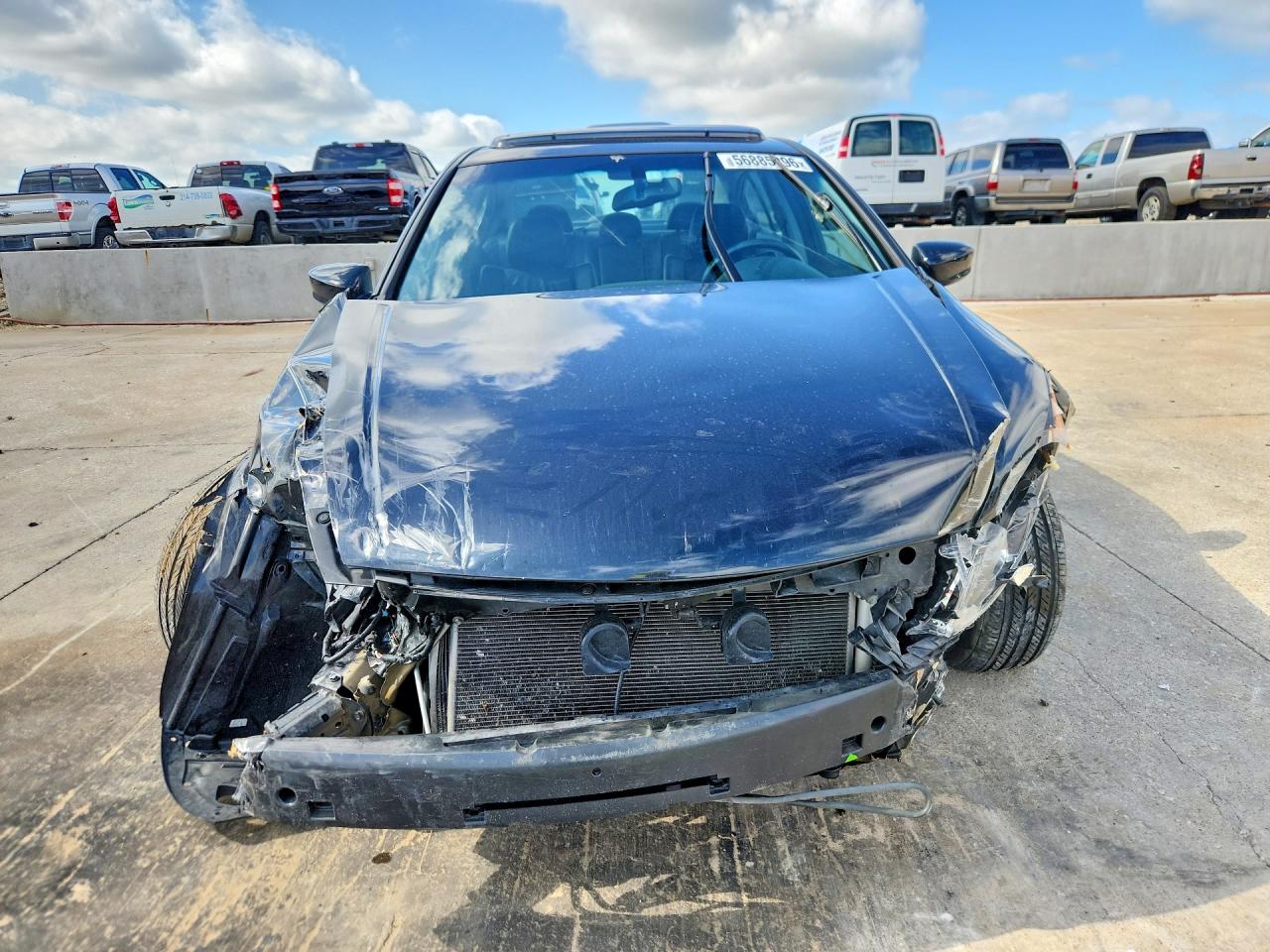2008 Honda Accord Exl Black vin: 1HGCP36808A053845