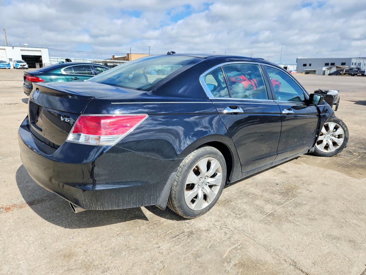 2008 Honda Accord Exl Black vin: 1HGCP36808A053845