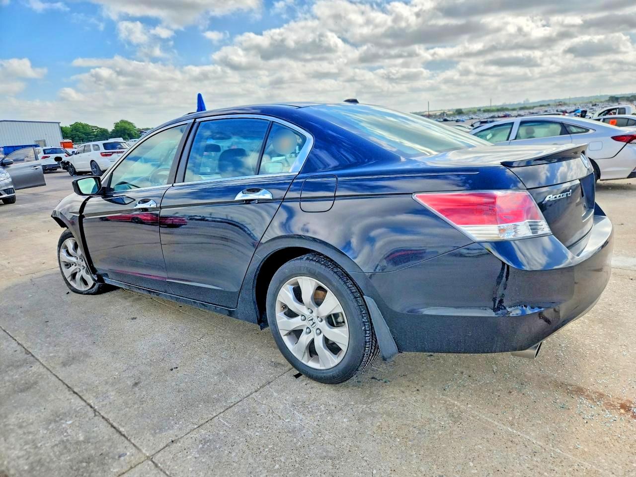 2008 Honda Accord Exl Black vin: 1HGCP36808A053845