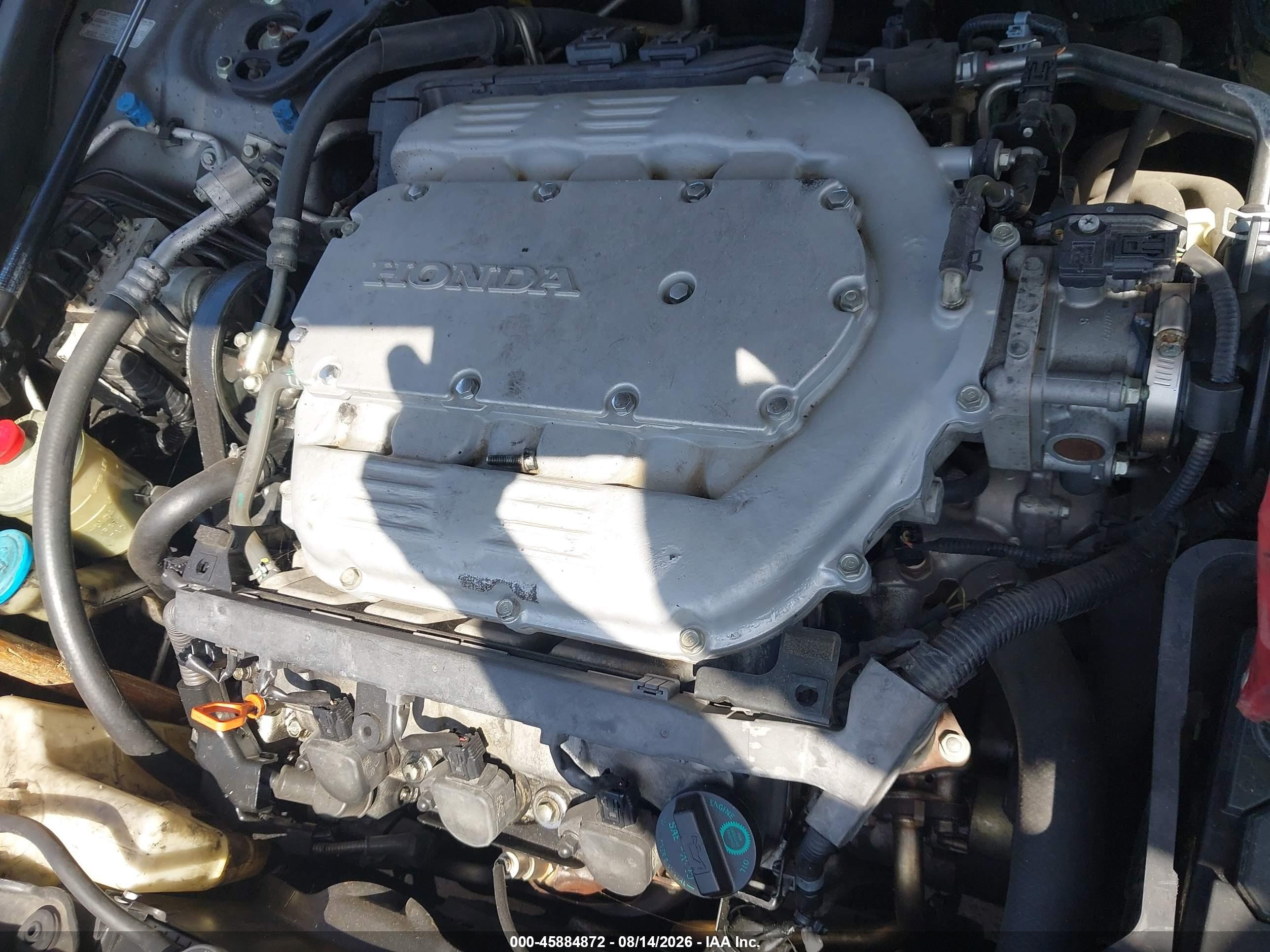 2008 Honda Accord 3.5 Ex-l Gray vin: 1HGCP36808A056566