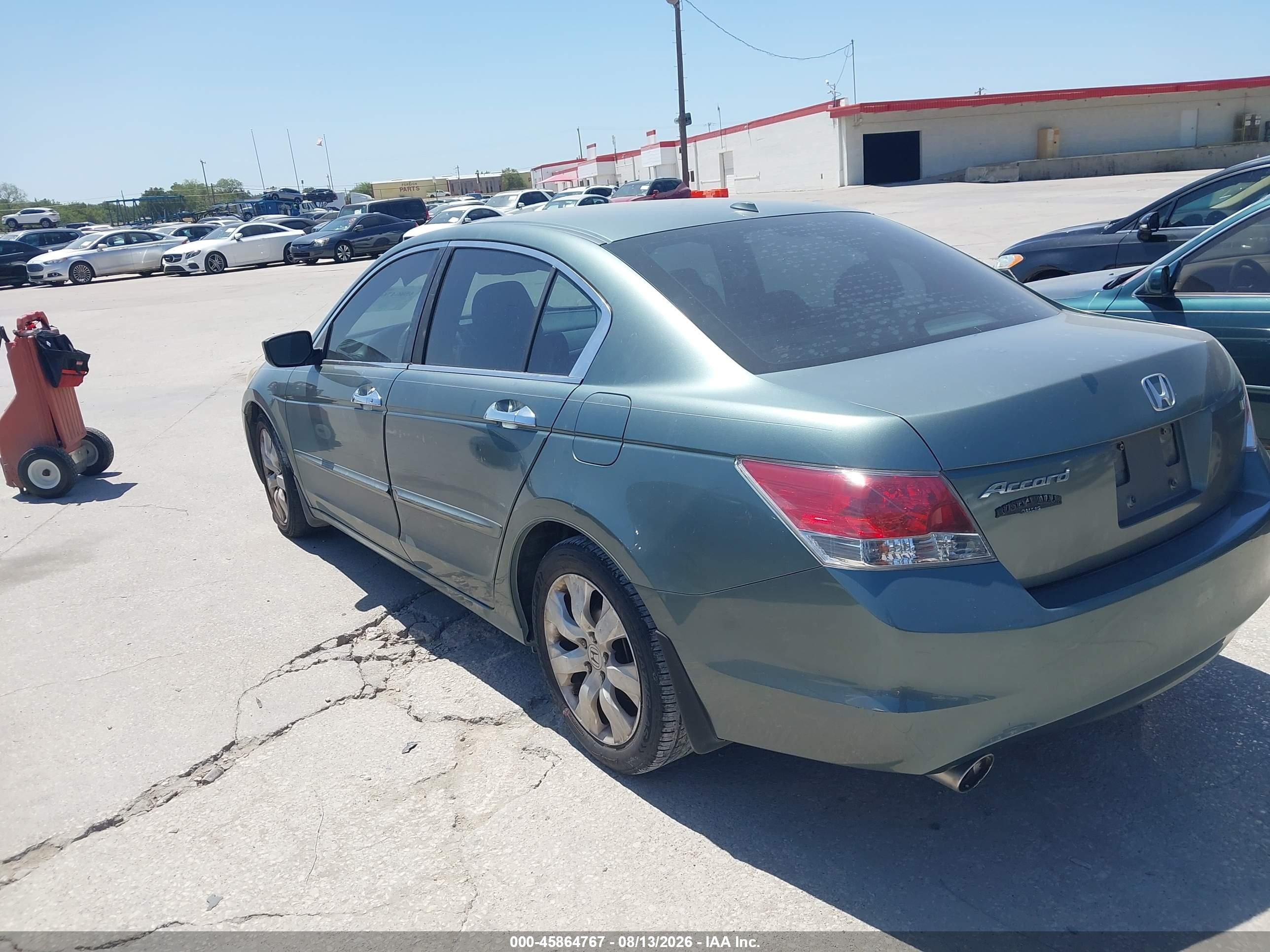 2008 Honda Accord 3.5 Ex-l Green vin: 1HGCP36808A057491