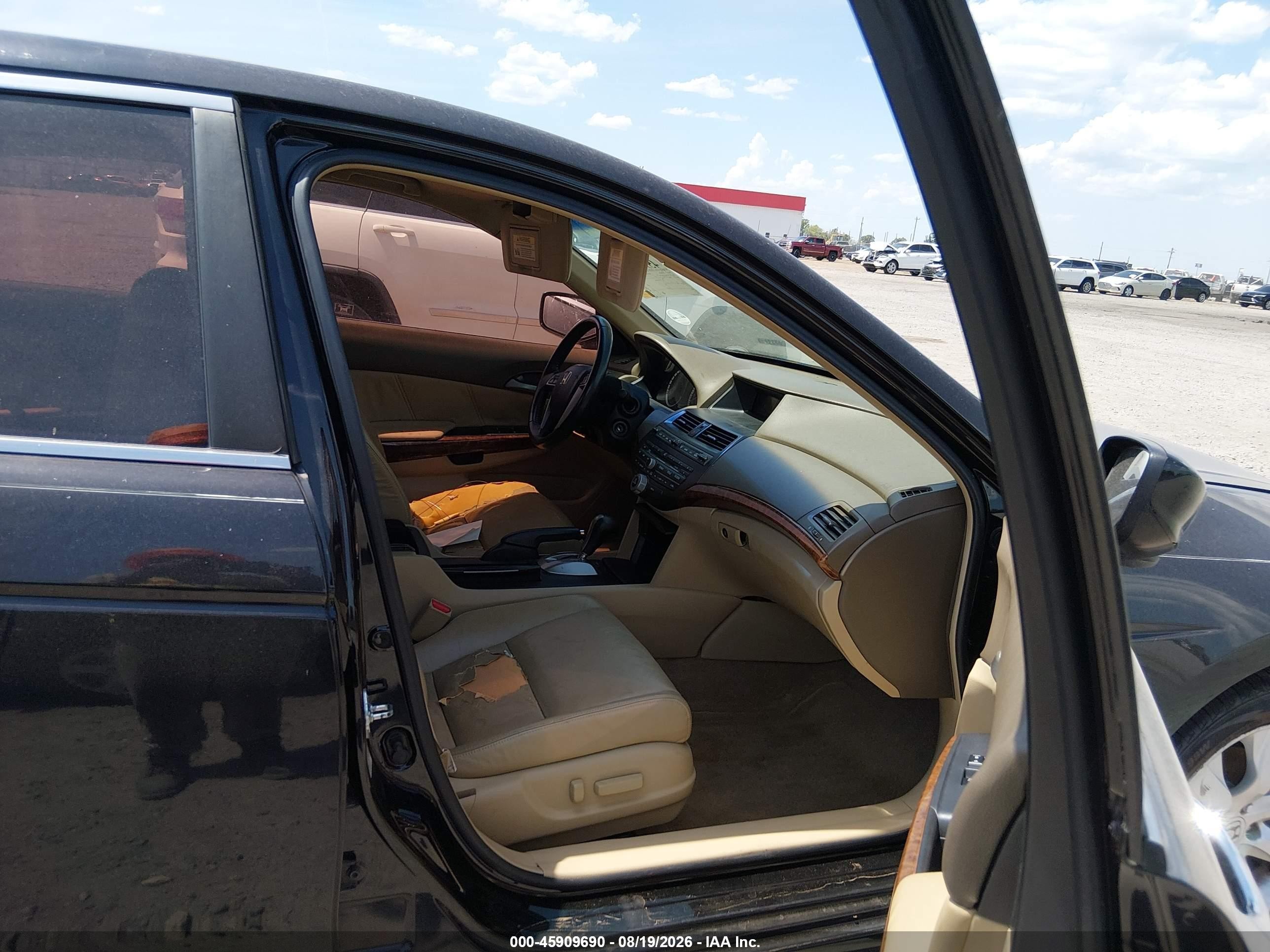 2008 Honda Accord 3.5 Ex-l Черный vin: 1HGCP36808A075179