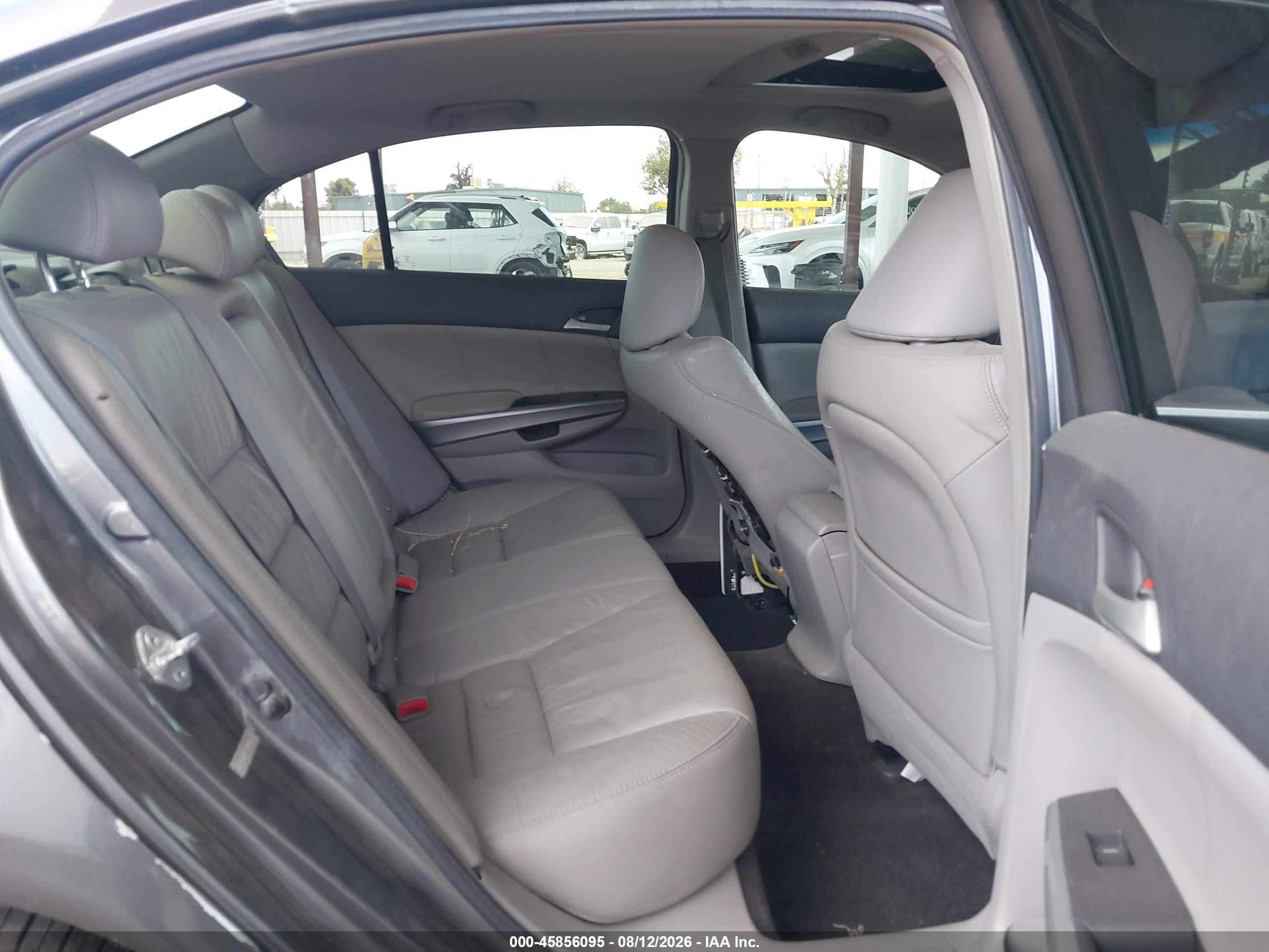 2008 Honda Accord 3.5 Ex-l Gray vin: 1HGCP36808A078809