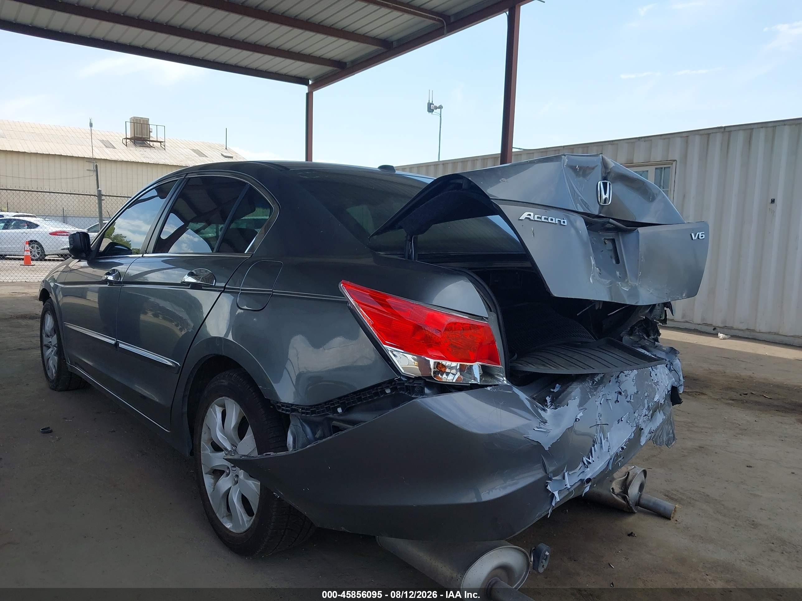 2008 Honda Accord 3.5 Ex-l Gray vin: 1HGCP36808A078809