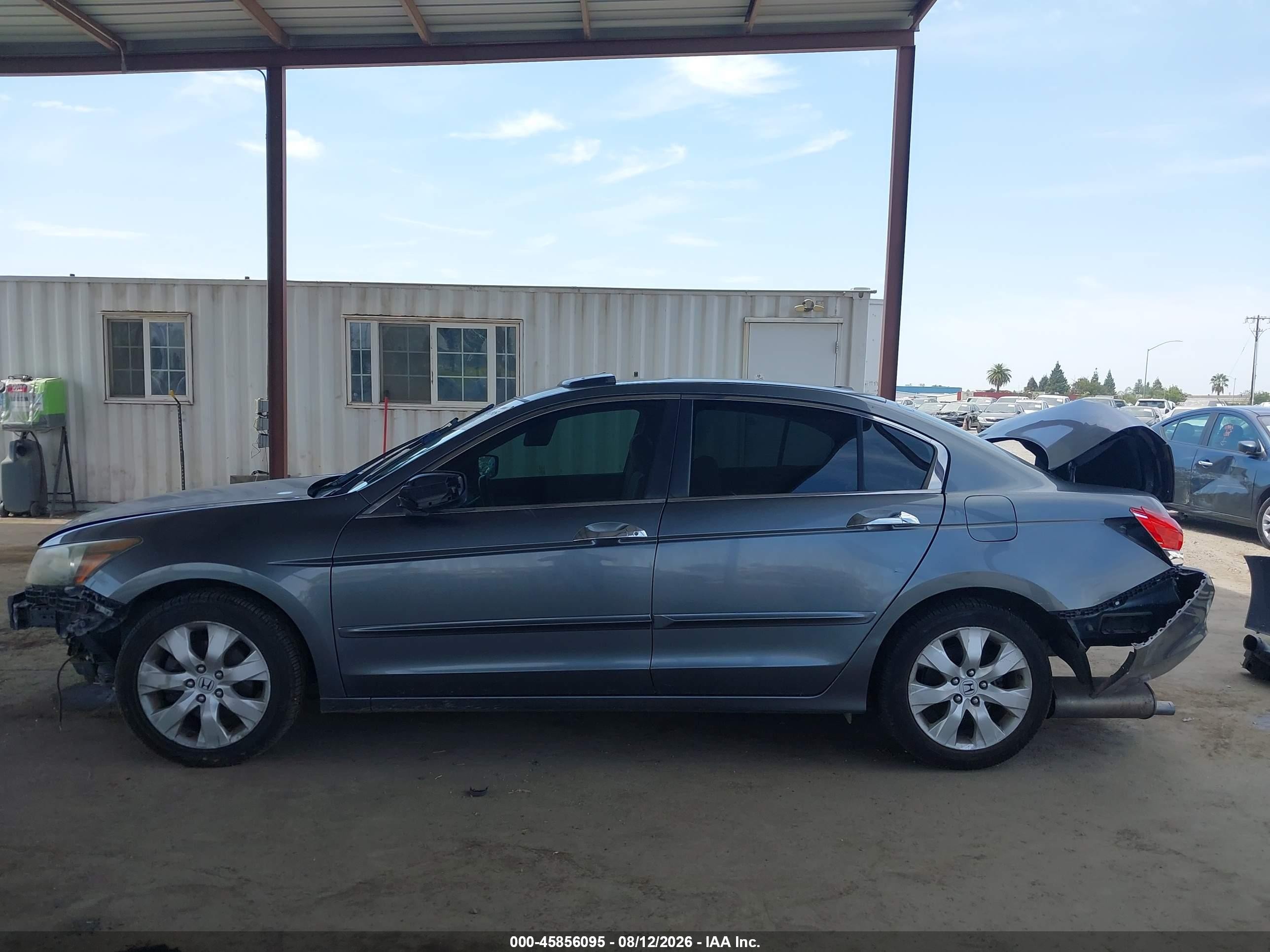 2008 Honda Accord 3.5 Ex-l Gray vin: 1HGCP36808A078809
