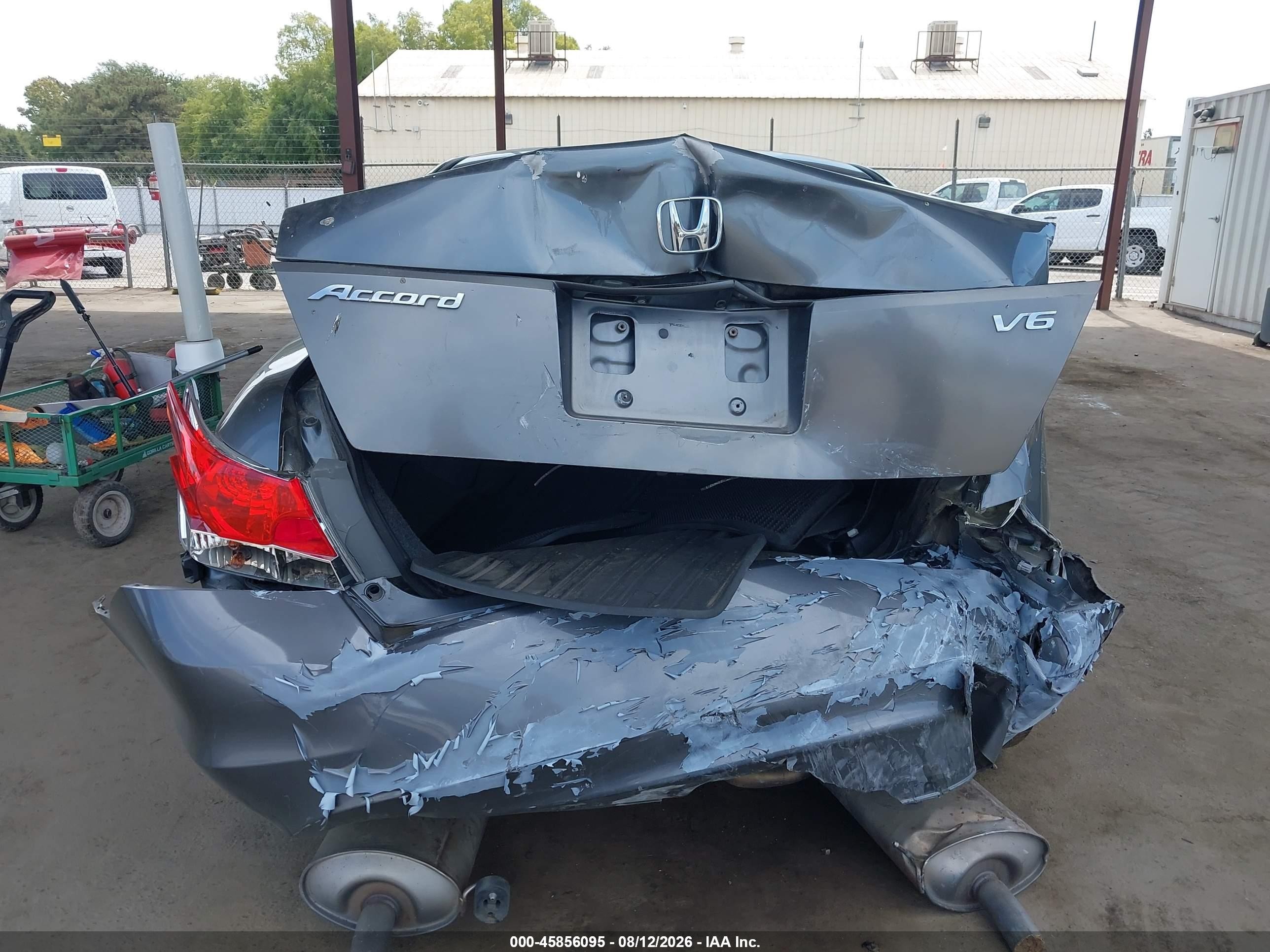 2008 Honda Accord 3.5 Ex-l Gray vin: 1HGCP36808A078809