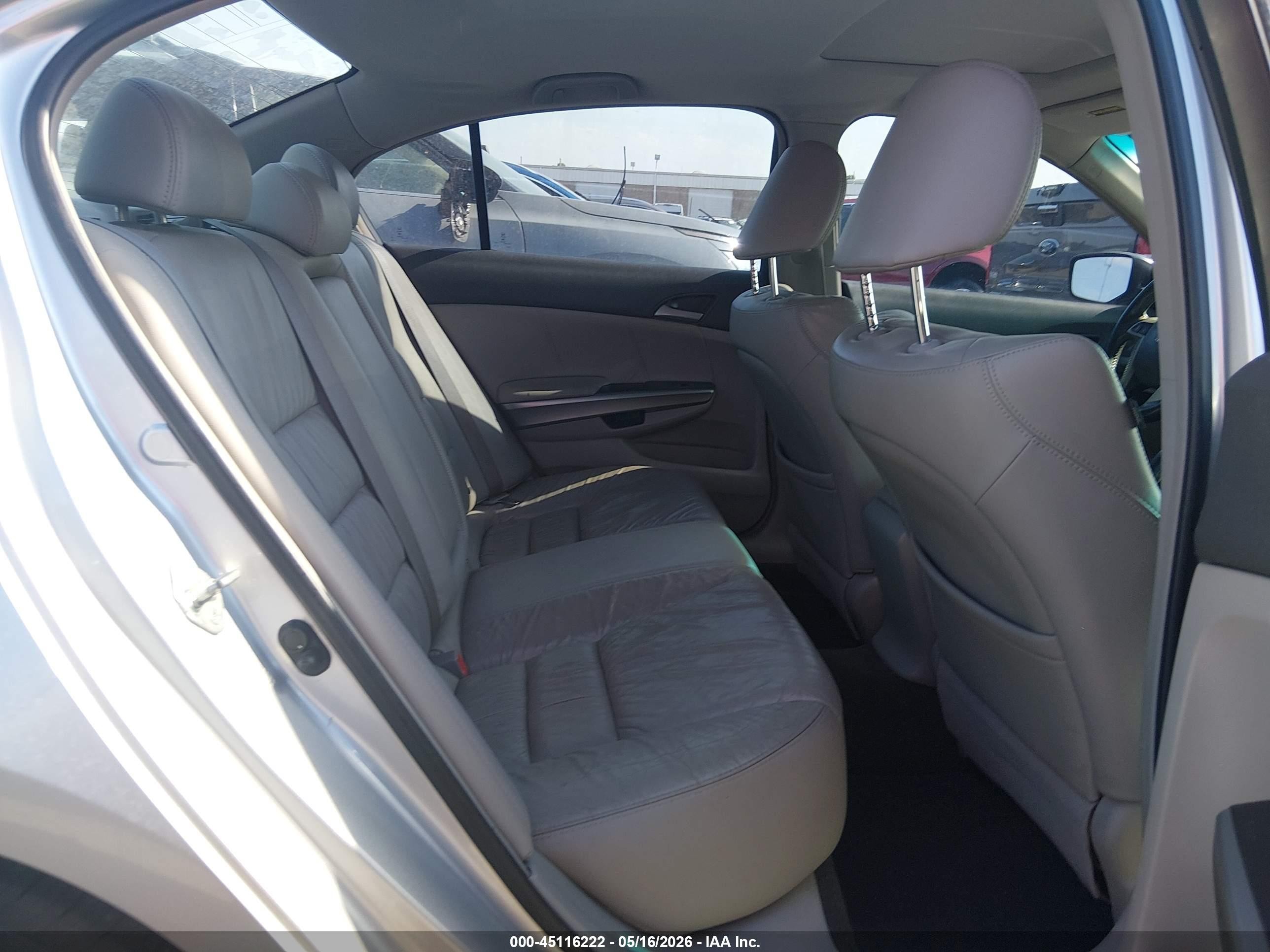 2008 Honda Accord Exl Gray vin: 1HGCP36808A078941