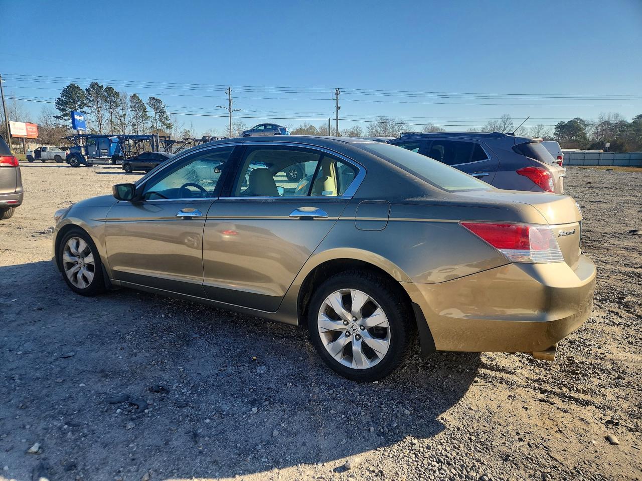 2008 Honda Accord Exl Gold vin: 1HGCP36808A080110