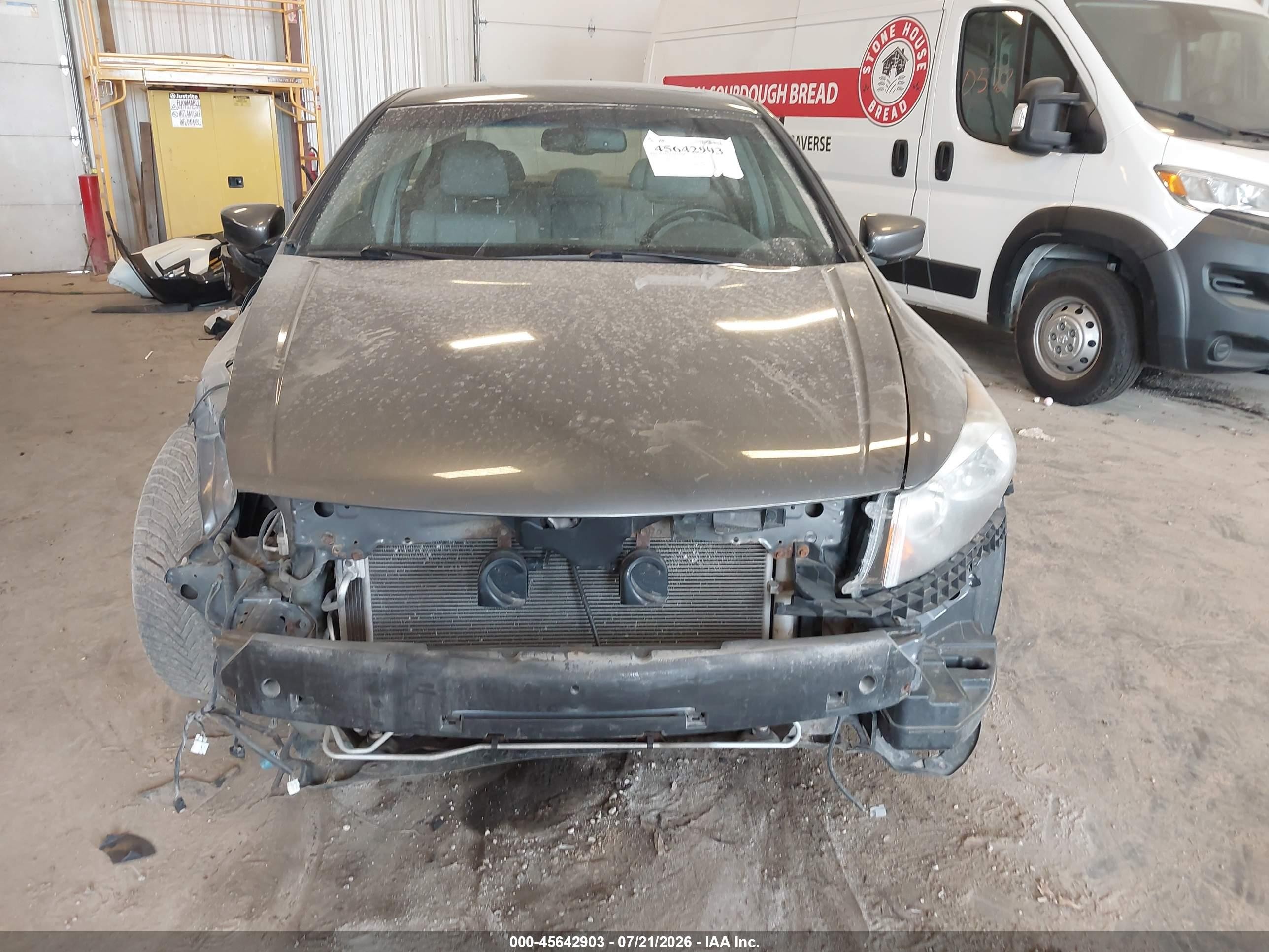 2008 Honda Accord 3.5 Ex-l Gray vin: 1HGCP36808A085887