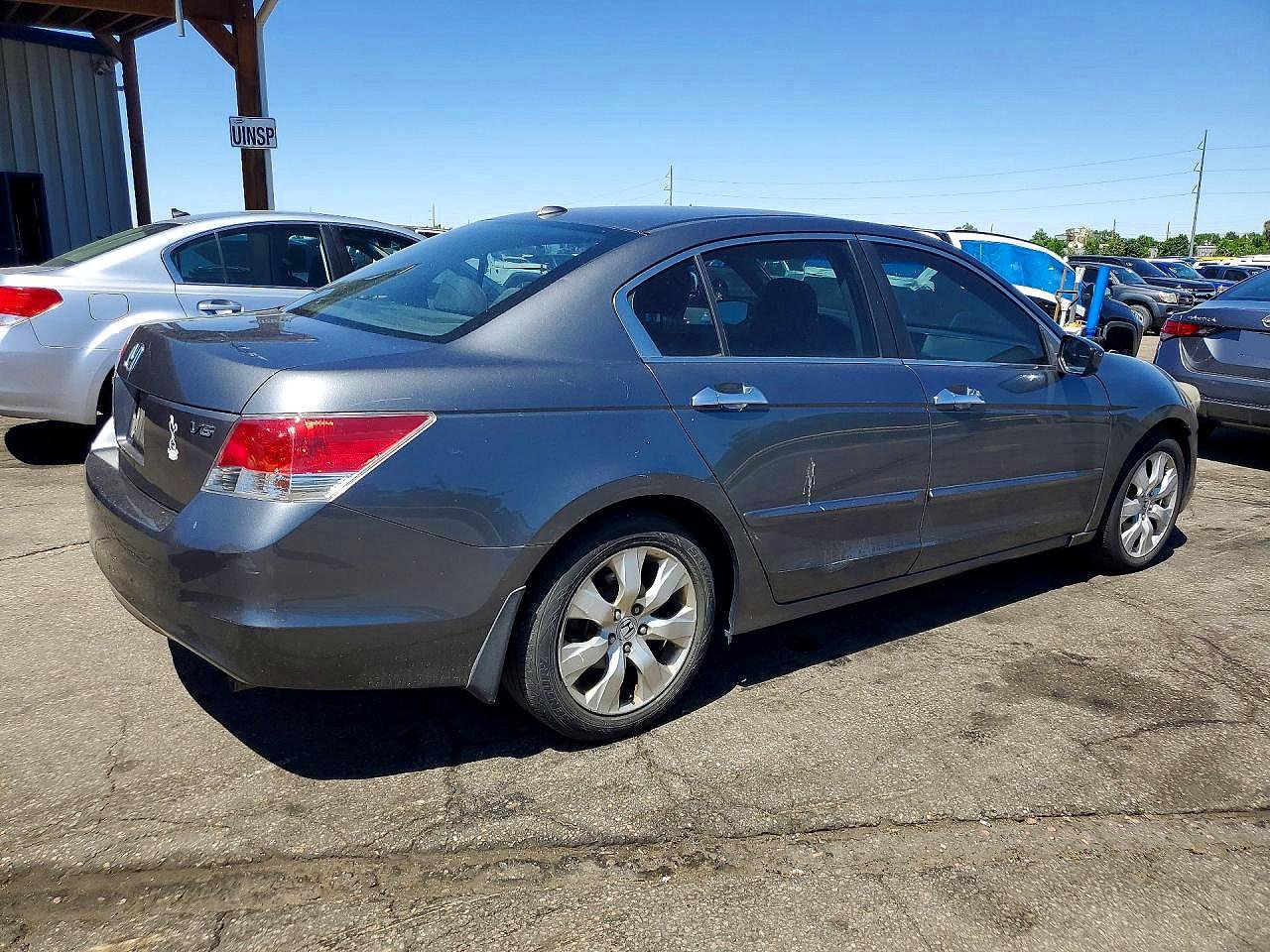 2008 Honda Accord Exl Gray vin: 1HGCP36808A089244