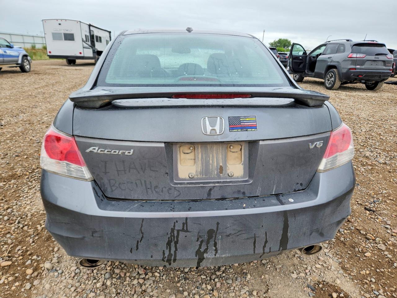 2009 Honda Accord Exl Charcoal vin: 1HGCP36809A006574