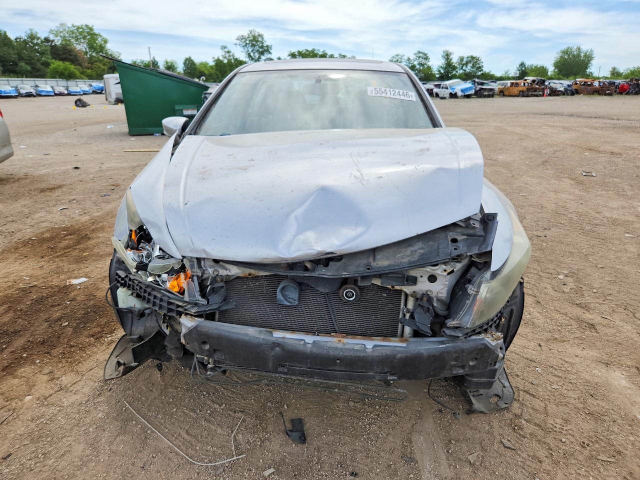 2009 Honda Accord Exl Silver vin: 1HGCP36809A007112