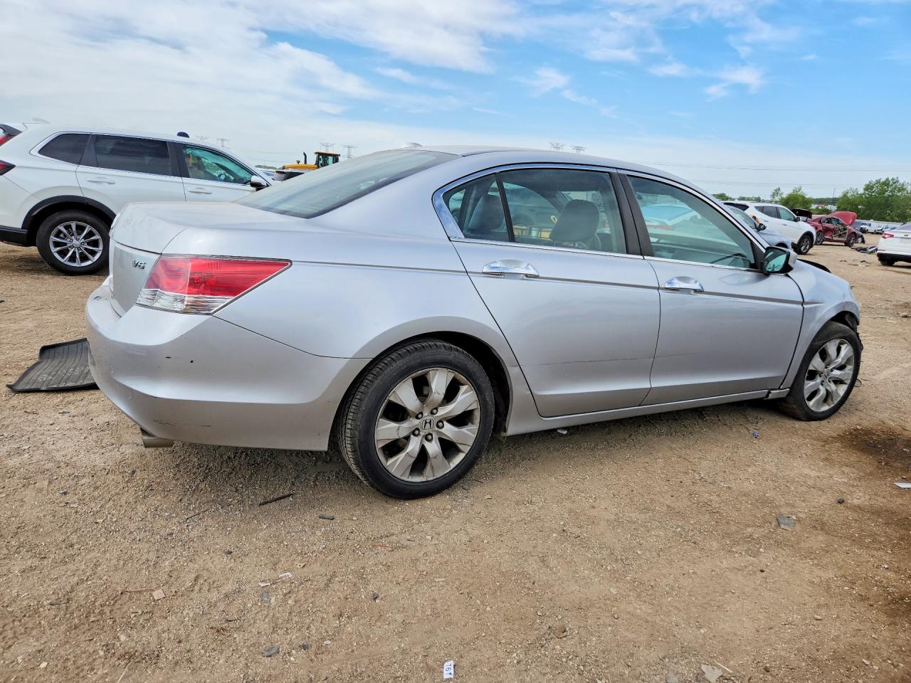 2009 Honda Accord Exl Silver vin: 1HGCP36809A007112