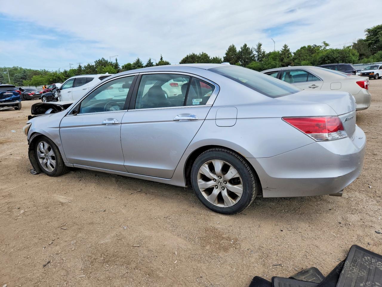 2009 Honda Accord Exl Silver vin: 1HGCP36809A007112