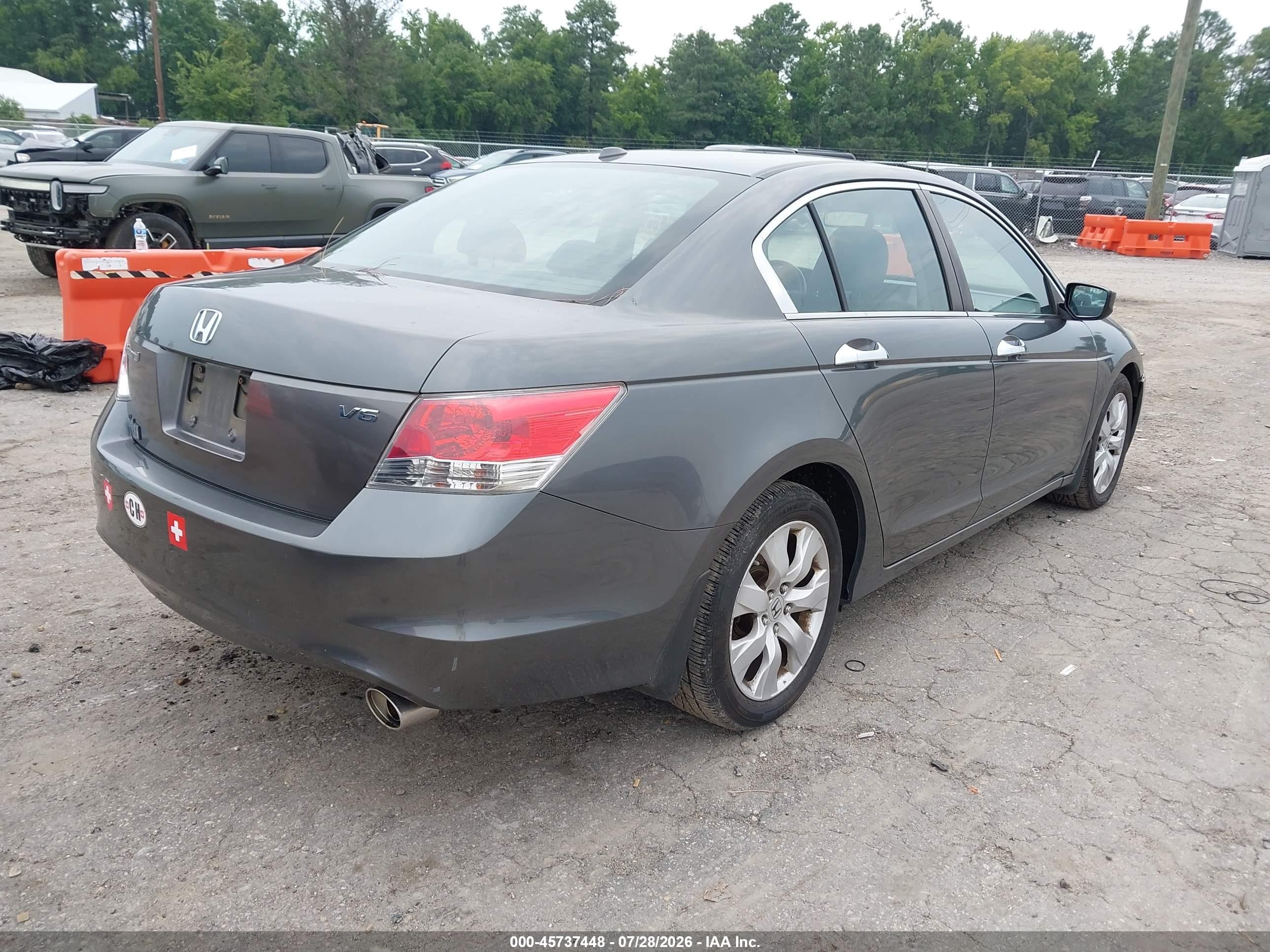 2009 Honda Accord 3.5 Ex-l Gray vin: 1HGCP36809A009619