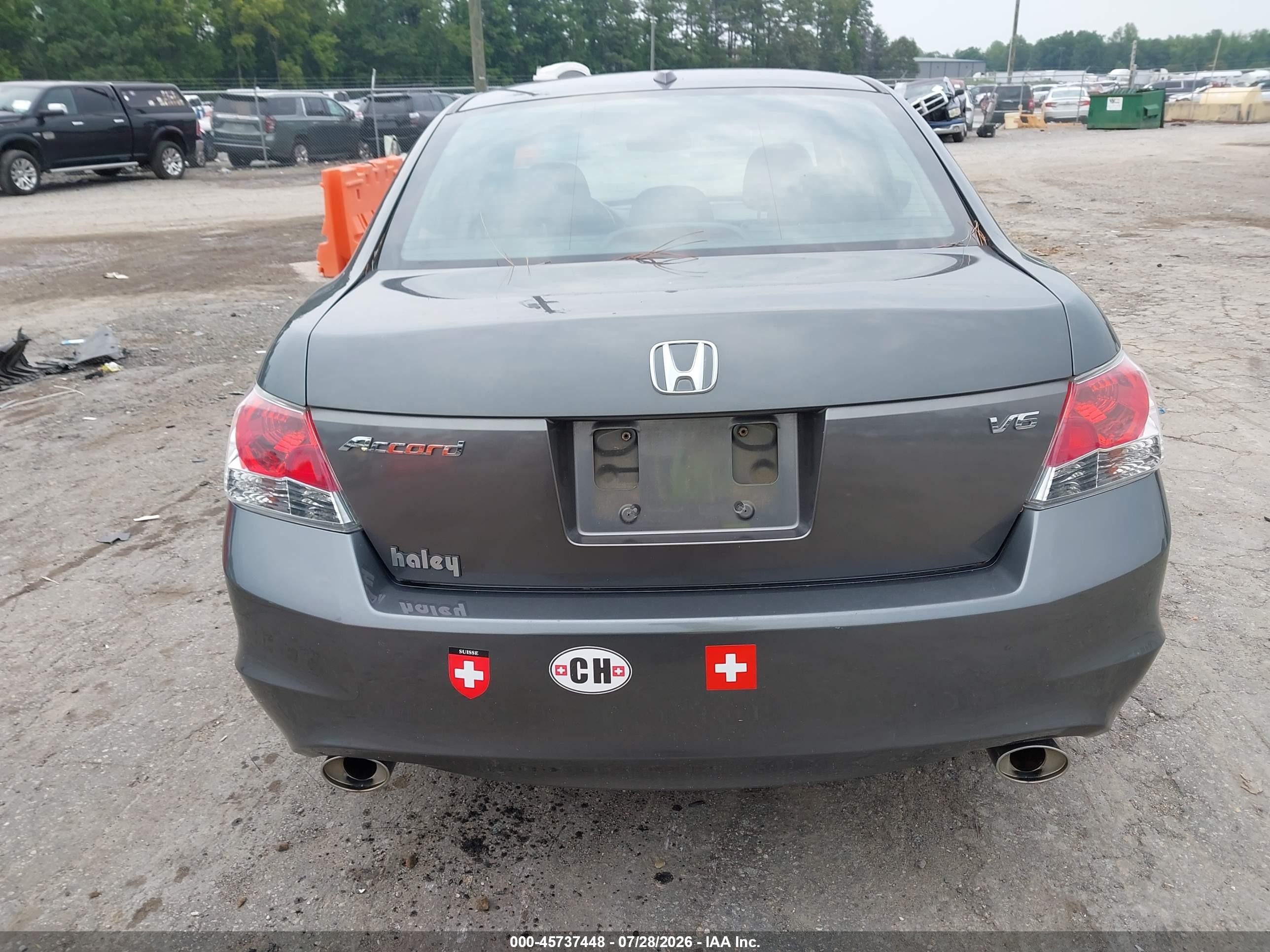 2009 Honda Accord 3.5 Ex-l Gray vin: 1HGCP36809A009619
