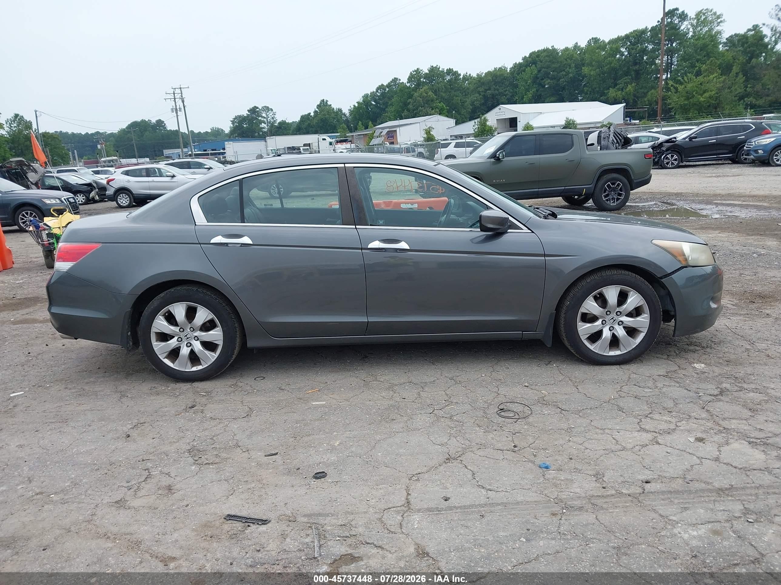 2009 Honda Accord 3.5 Ex-l Gray vin: 1HGCP36809A009619