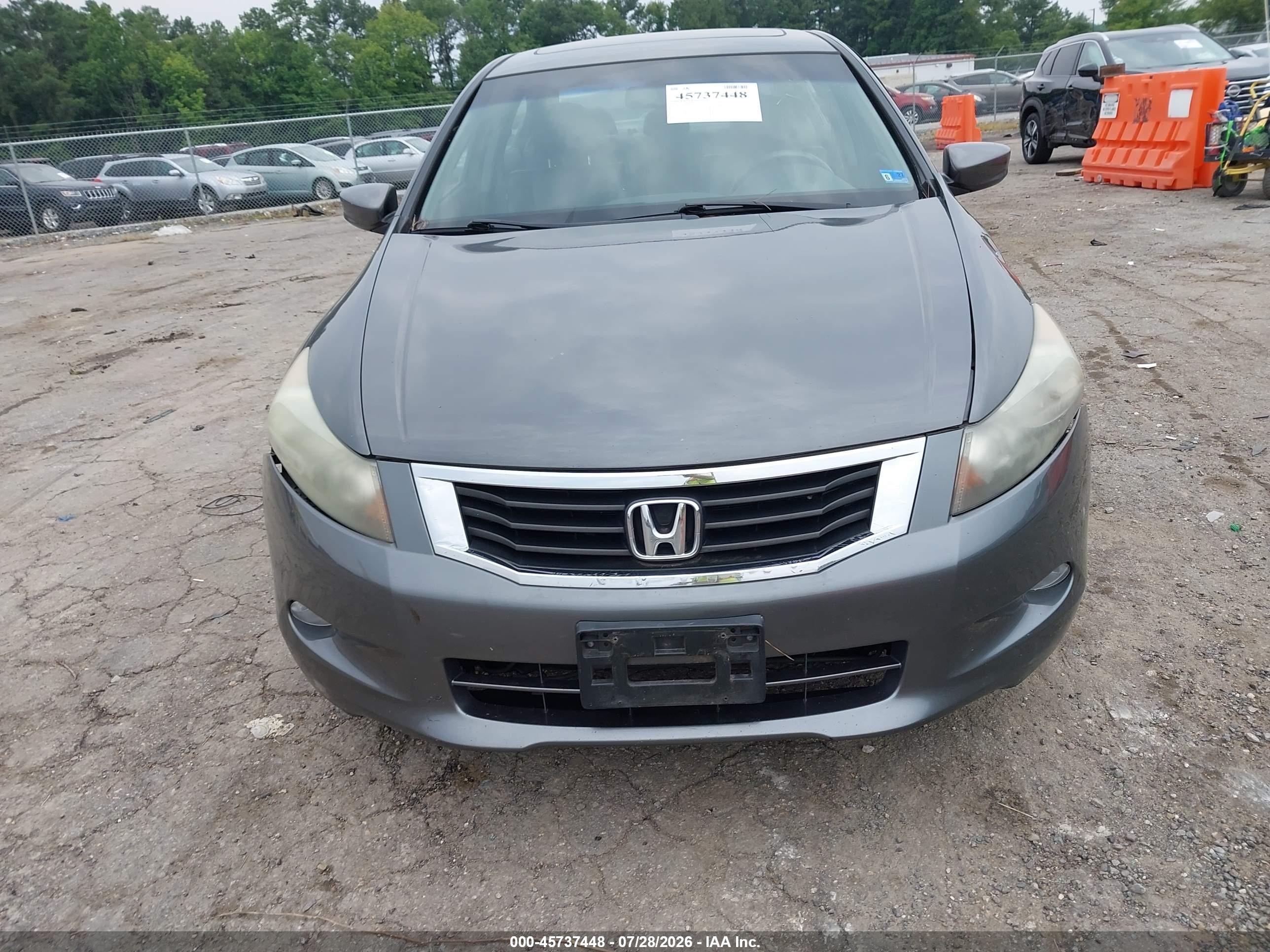 2009 Honda Accord 3.5 Ex-l Gray vin: 1HGCP36809A009619