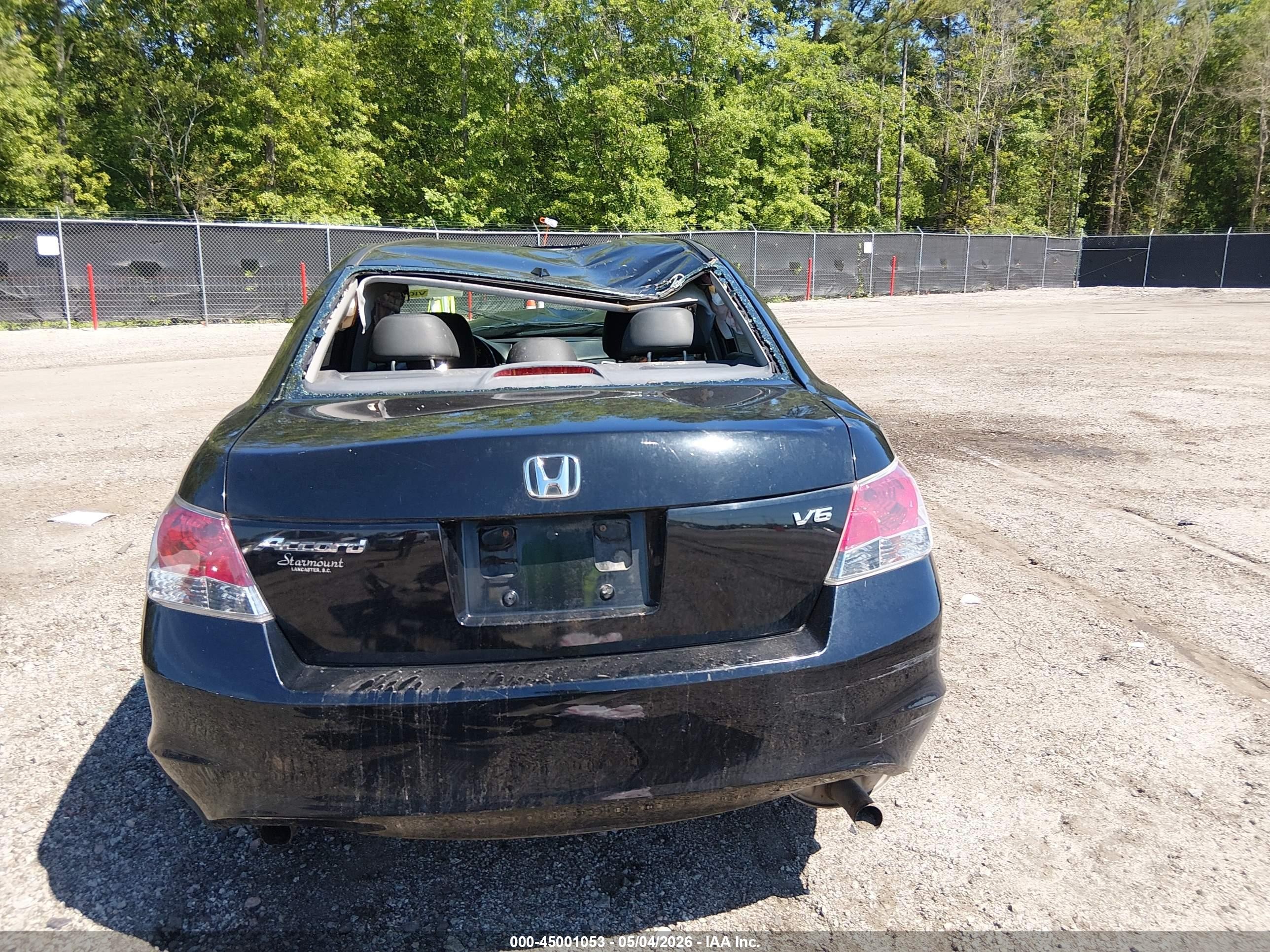 2009 Honda Accord 3.5 Ex-l Black vin: 1HGCP36809A013427