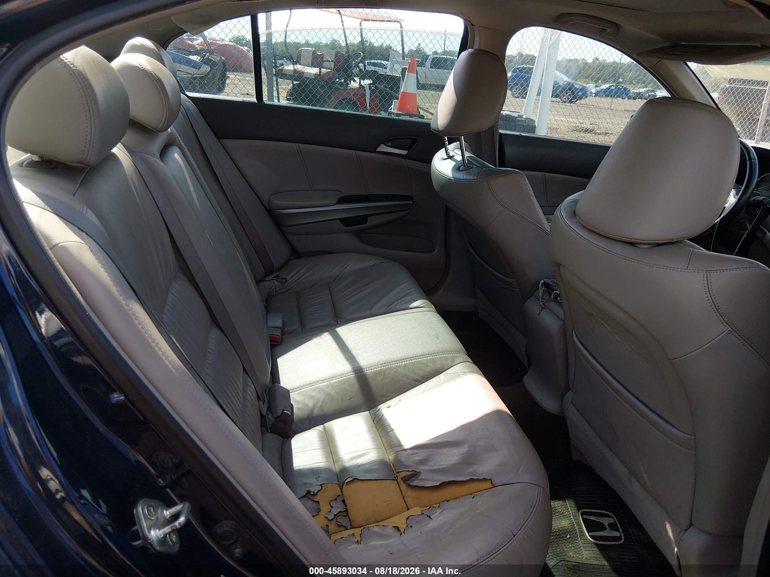 2009 Honda Accord 3.5 Ex-l Blue vin: 1HGCP36809A018739