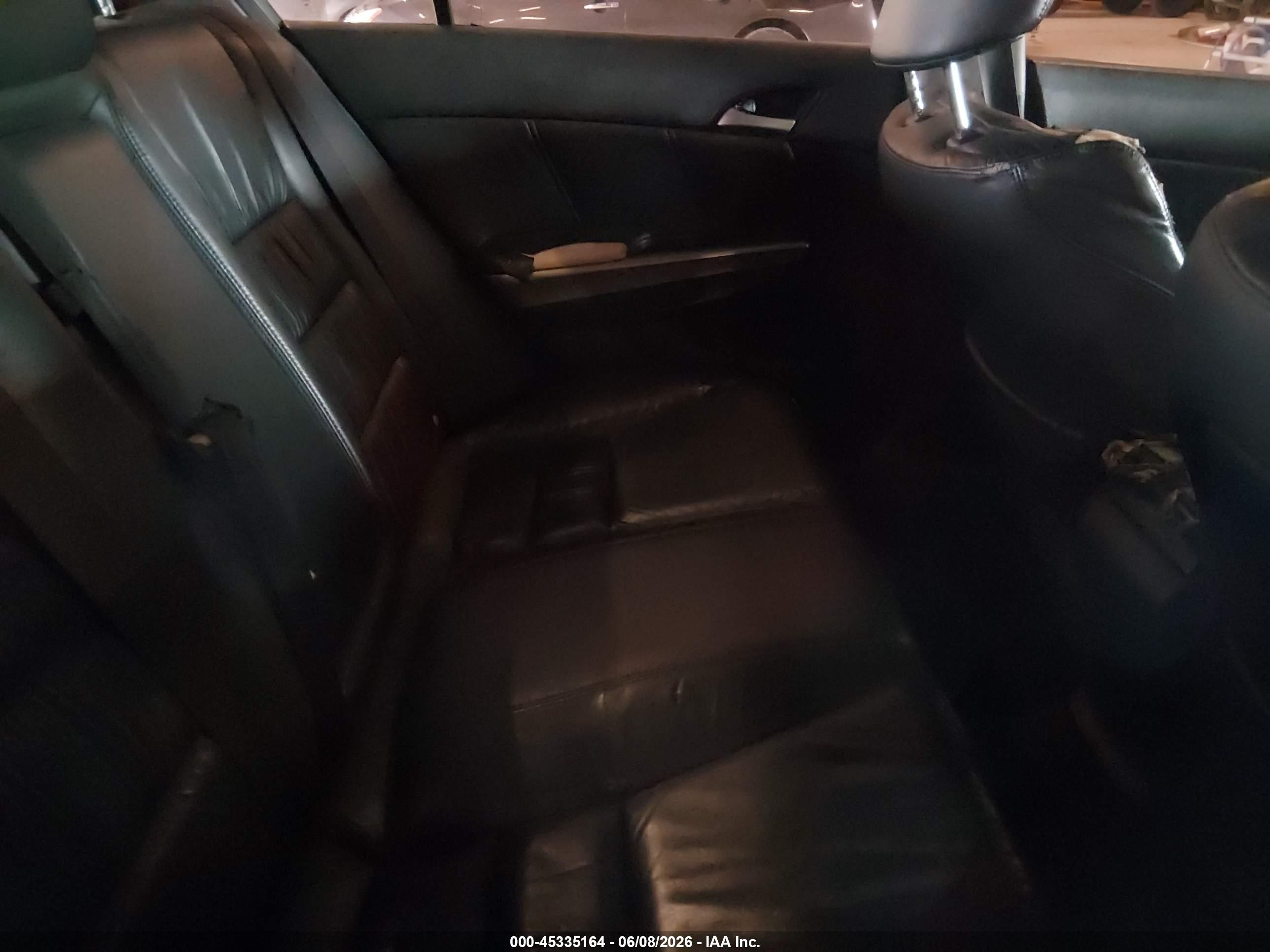 2009 Honda Accord 3.5 Ex-l Black vin: 1HGCP36809A034133