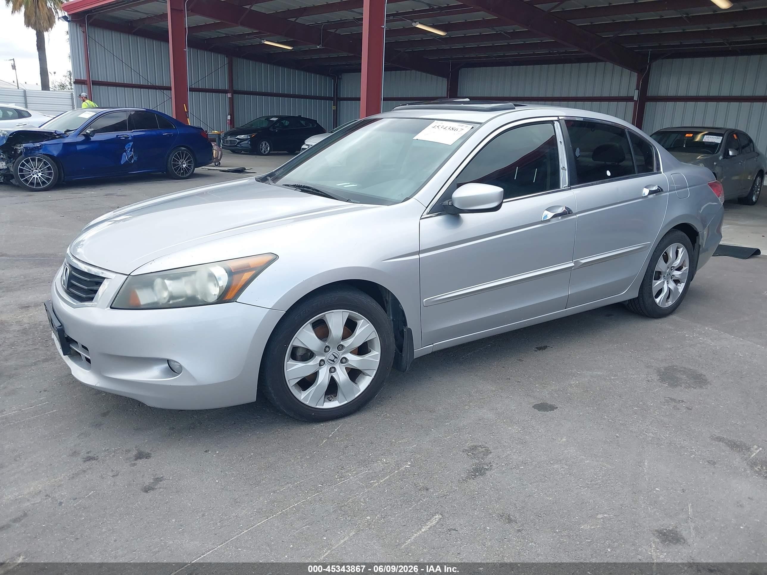 2009 Honda Accord 3.5 Ex-l Silver vin: 1HGCP36809A037131