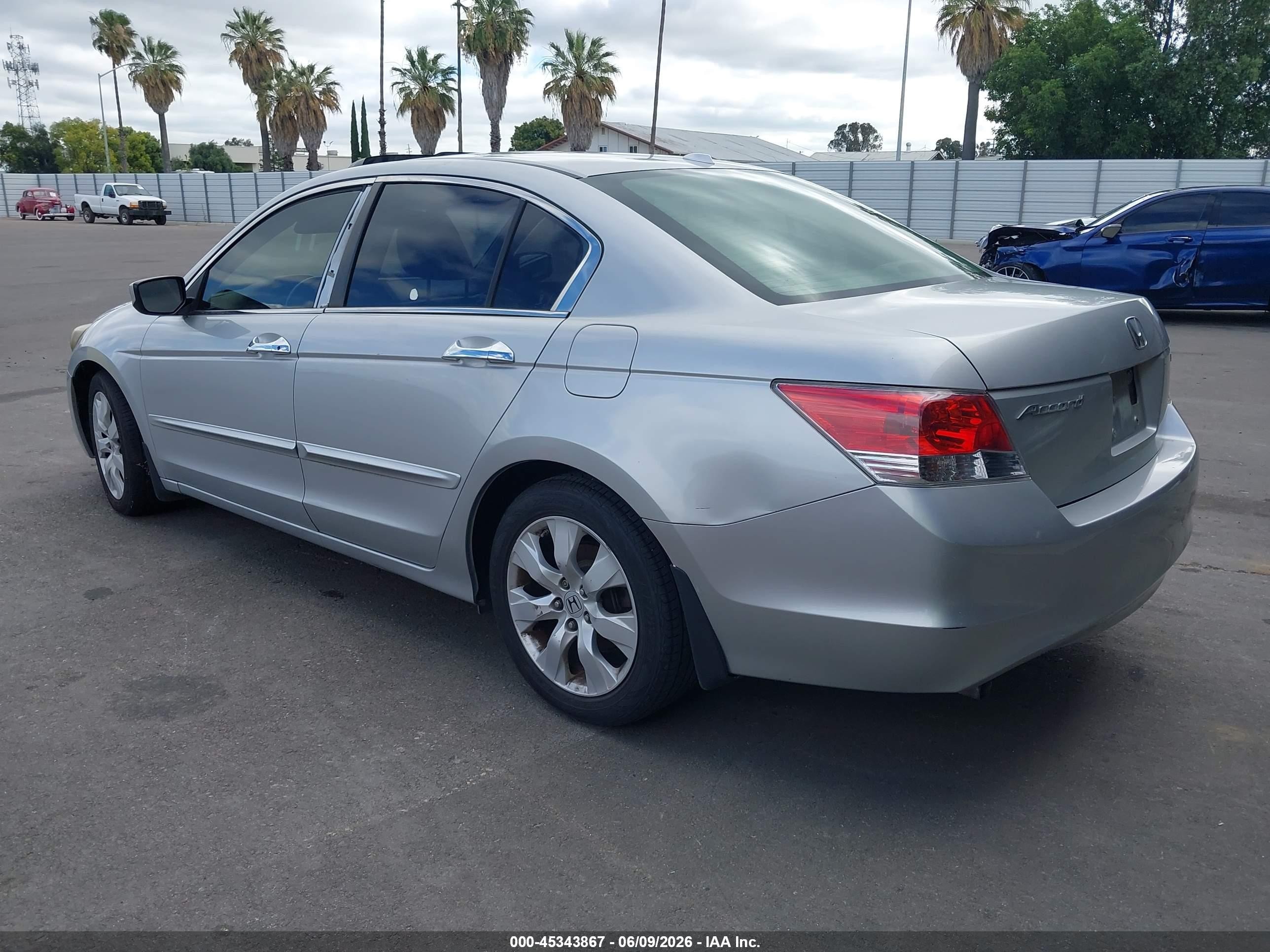 2009 Honda Accord 3.5 Ex-l Silver vin: 1HGCP36809A037131