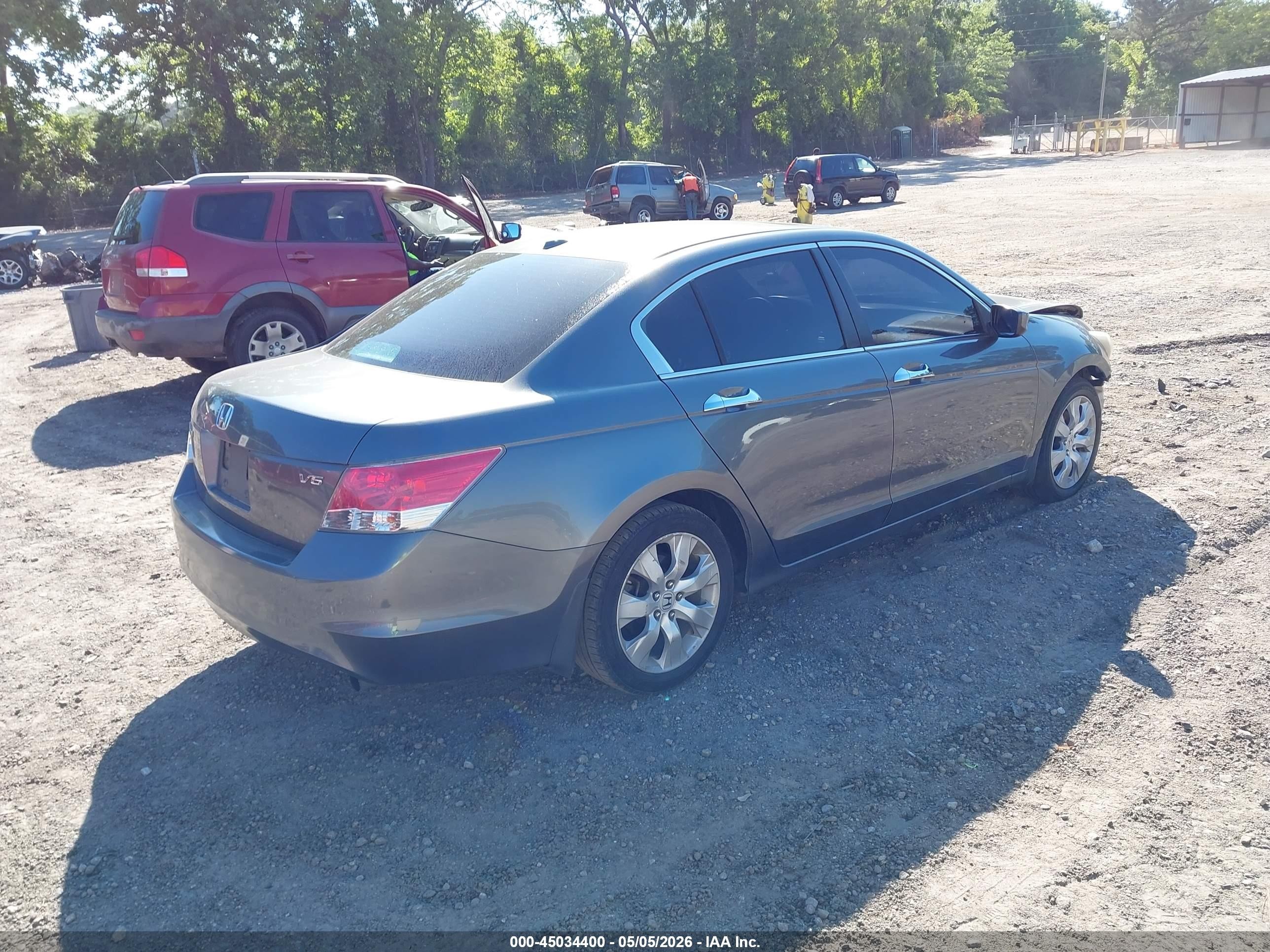 2009 Honda Accord 3.5 Ex-l Gray vin: 1HGCP36809A039400