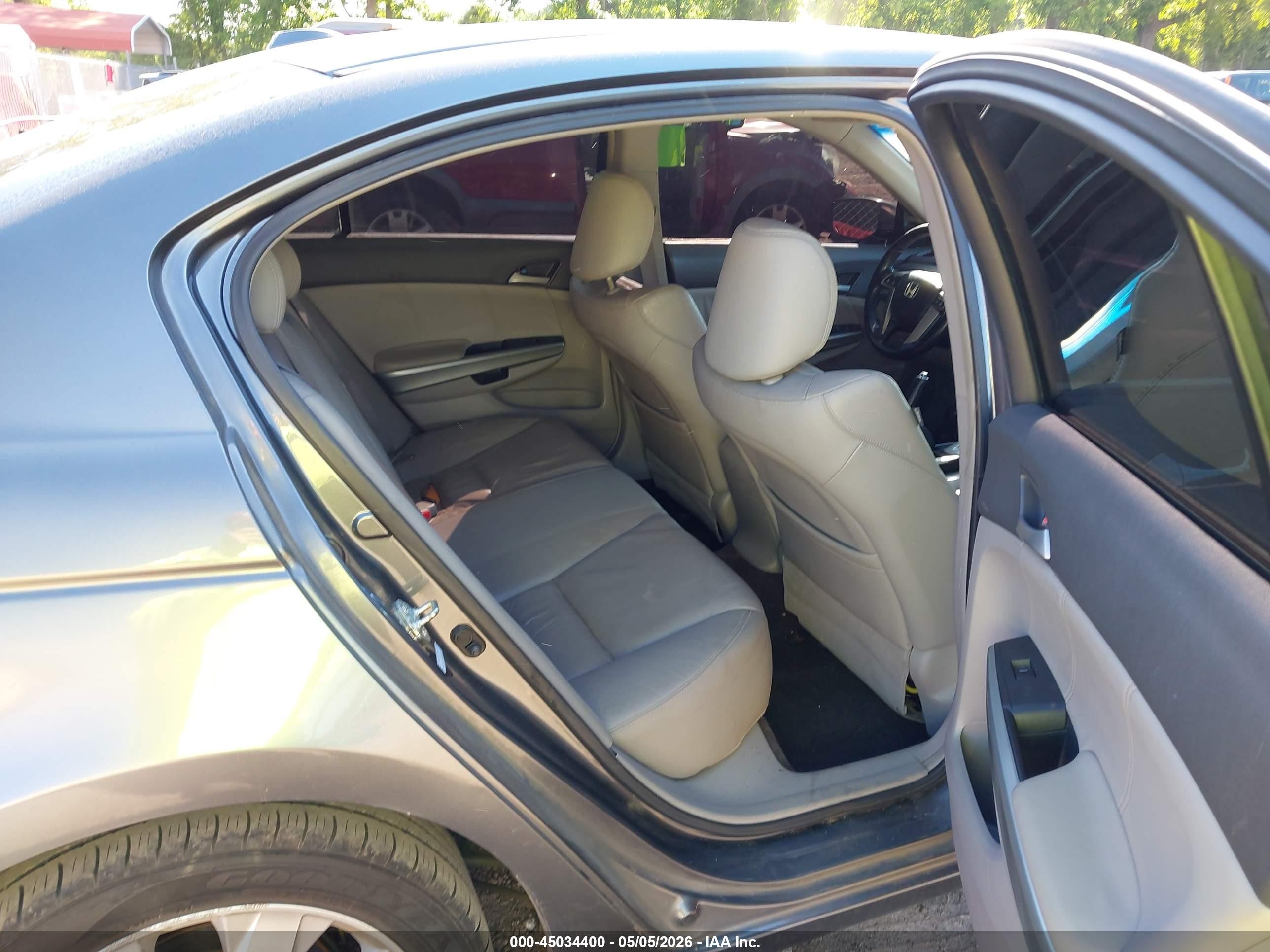 2009 Honda Accord 3.5 Ex-l Gray vin: 1HGCP36809A039400