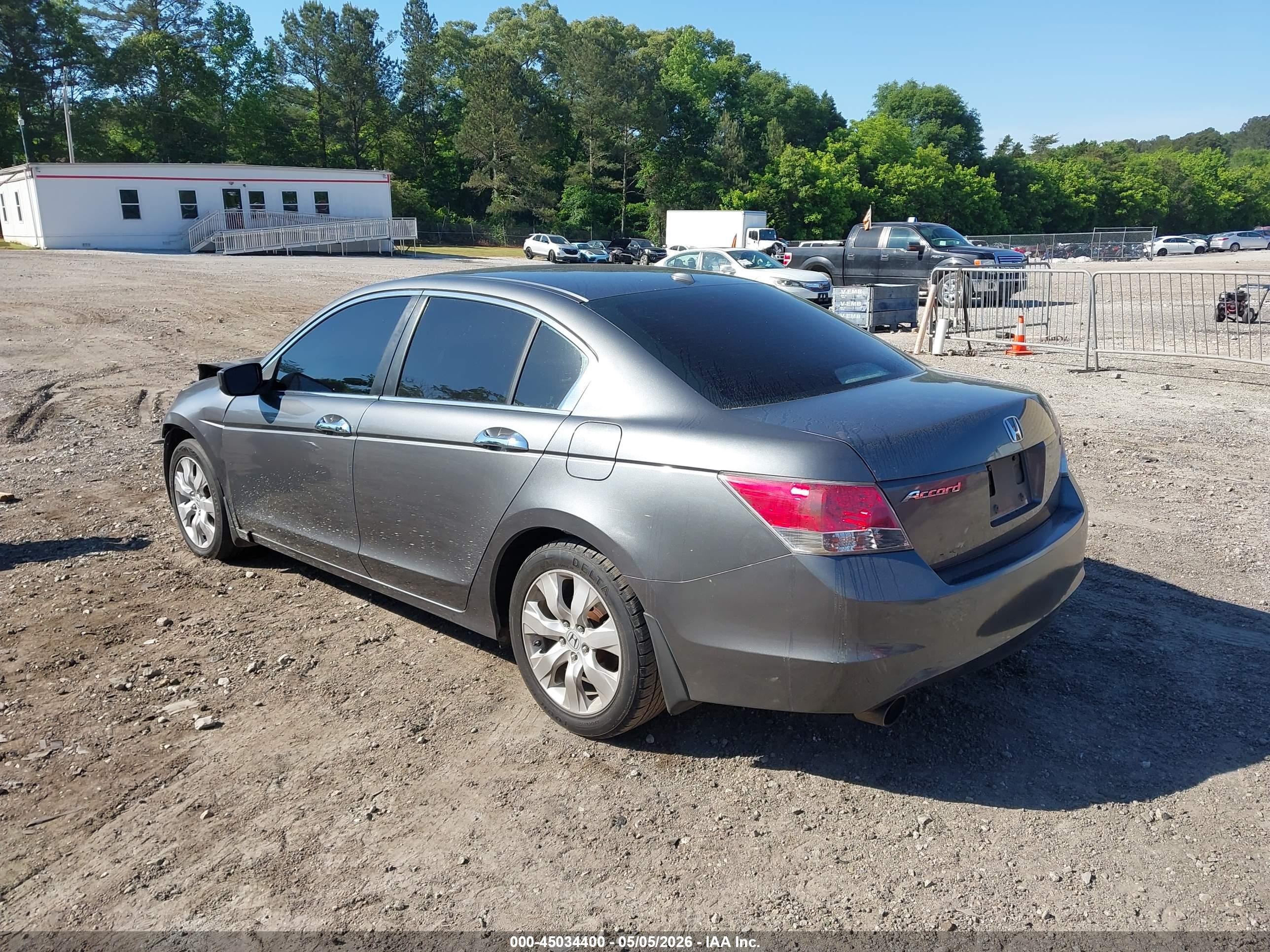 2009 Honda Accord 3.5 Ex-l Gray vin: 1HGCP36809A039400