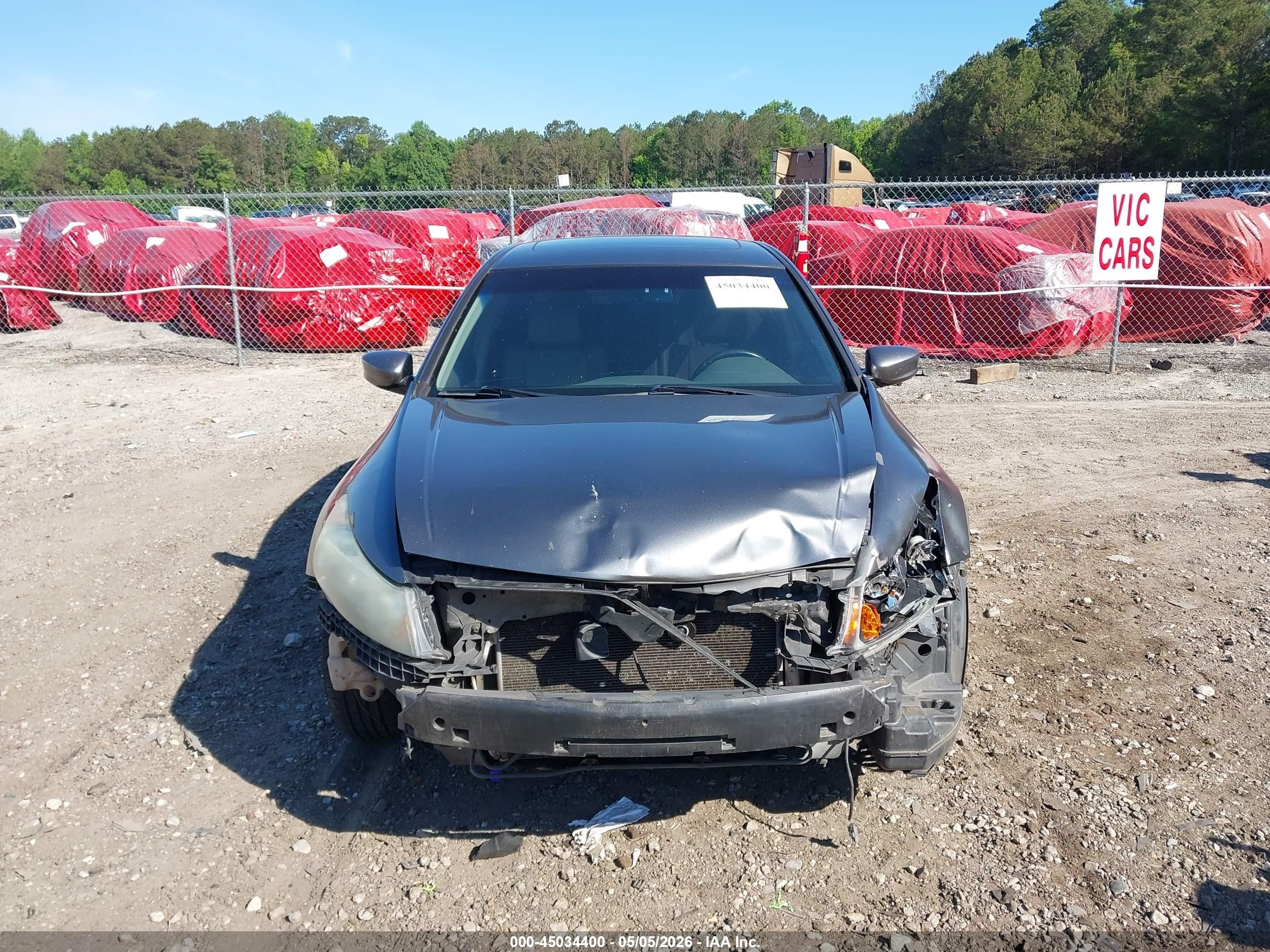 2009 Honda Accord 3.5 Ex-l Gray vin: 1HGCP36809A039400