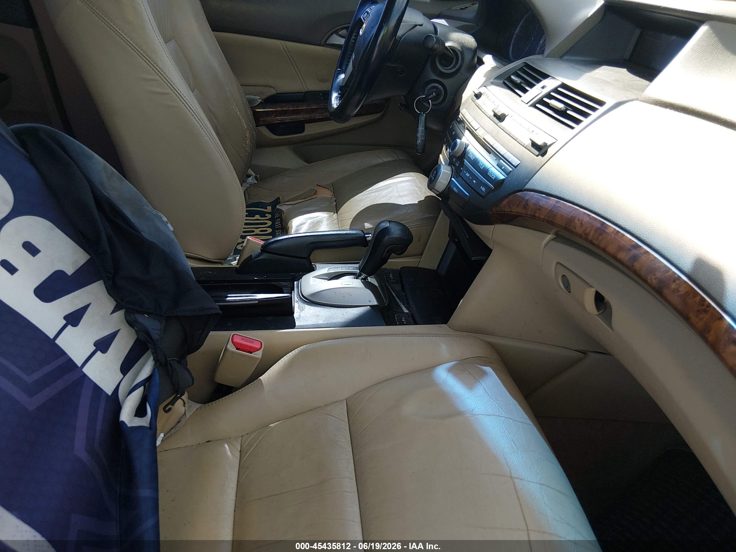 2009 Honda Accord 3.5 Ex-l Burgundy vin: 1HGCP36809A041468