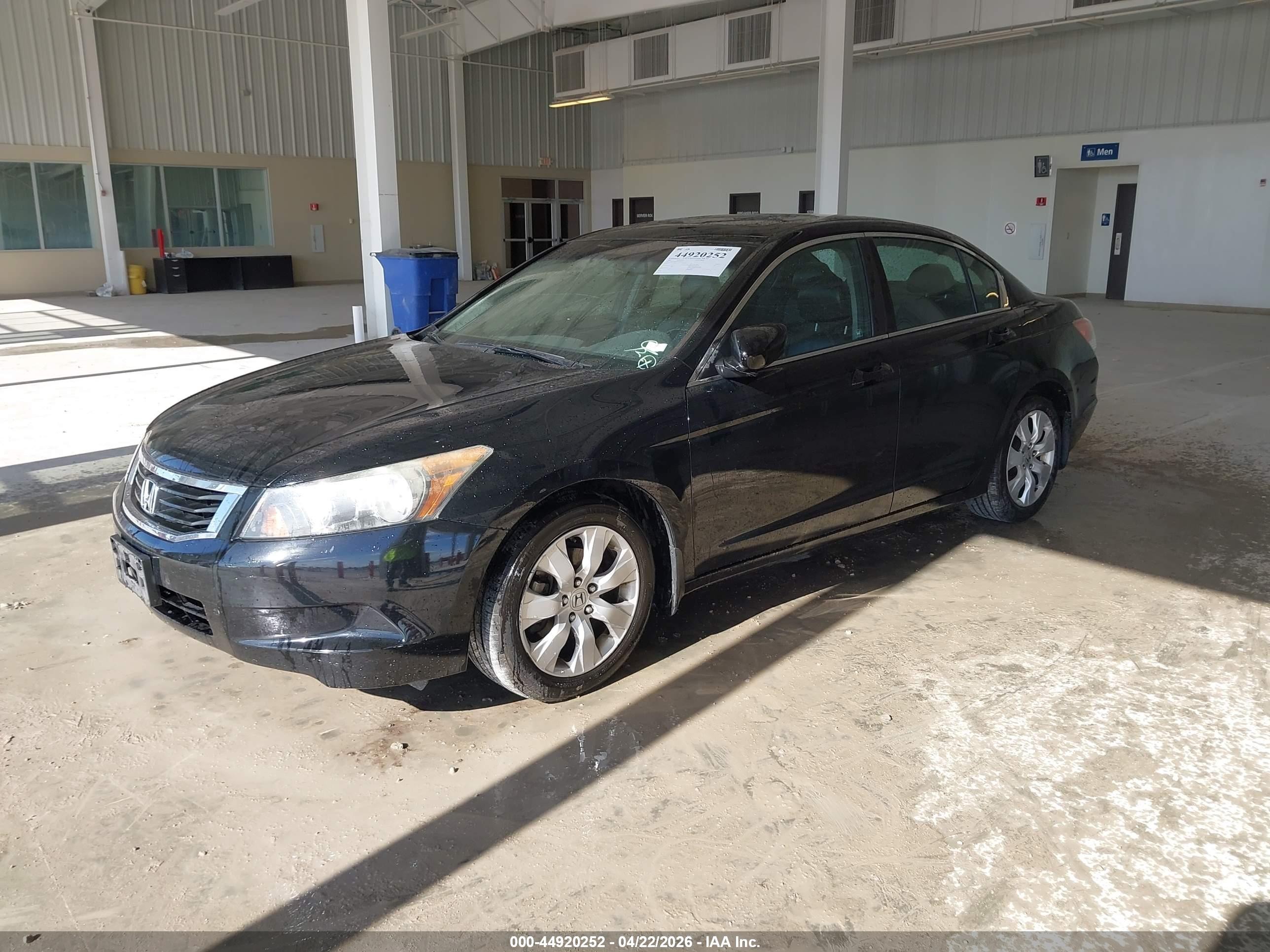 2009 Honda Accord 3.5 Ex-l Черный vin: 1HGCP36809A043205
