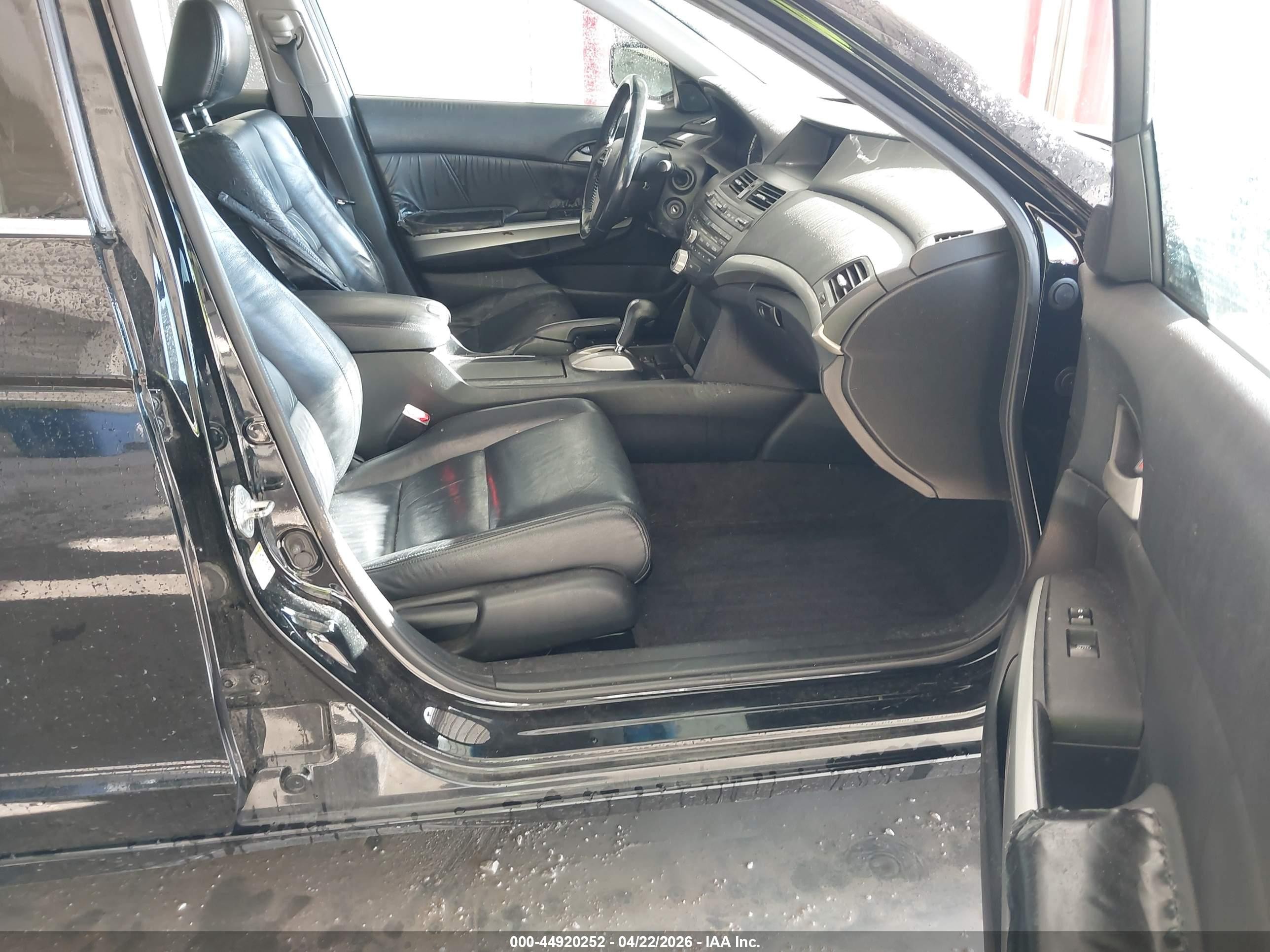 2009 Honda Accord 3.5 Ex-l Черный vin: 1HGCP36809A043205