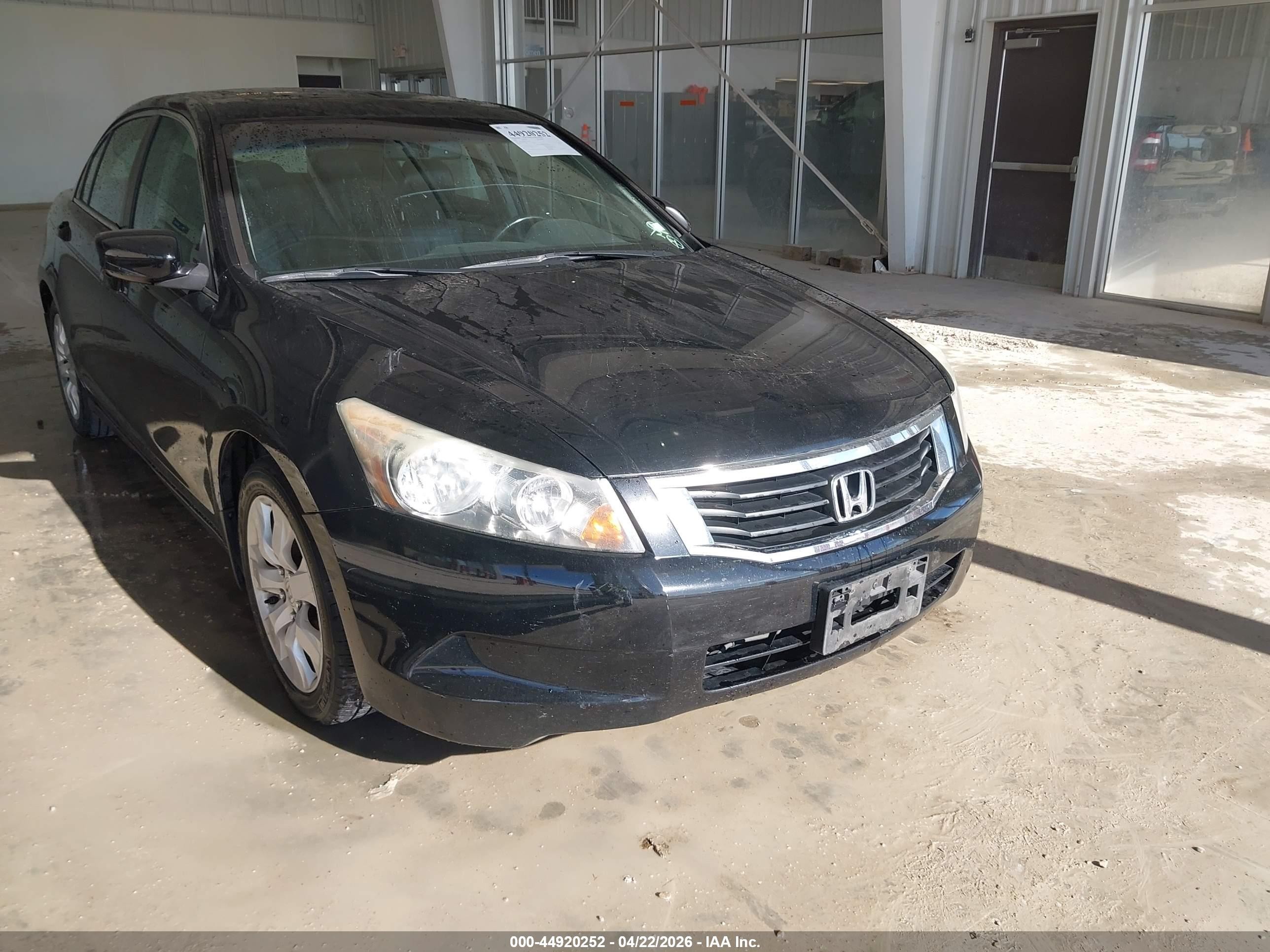 2009 Honda Accord 3.5 Ex-l Черный vin: 1HGCP36809A043205