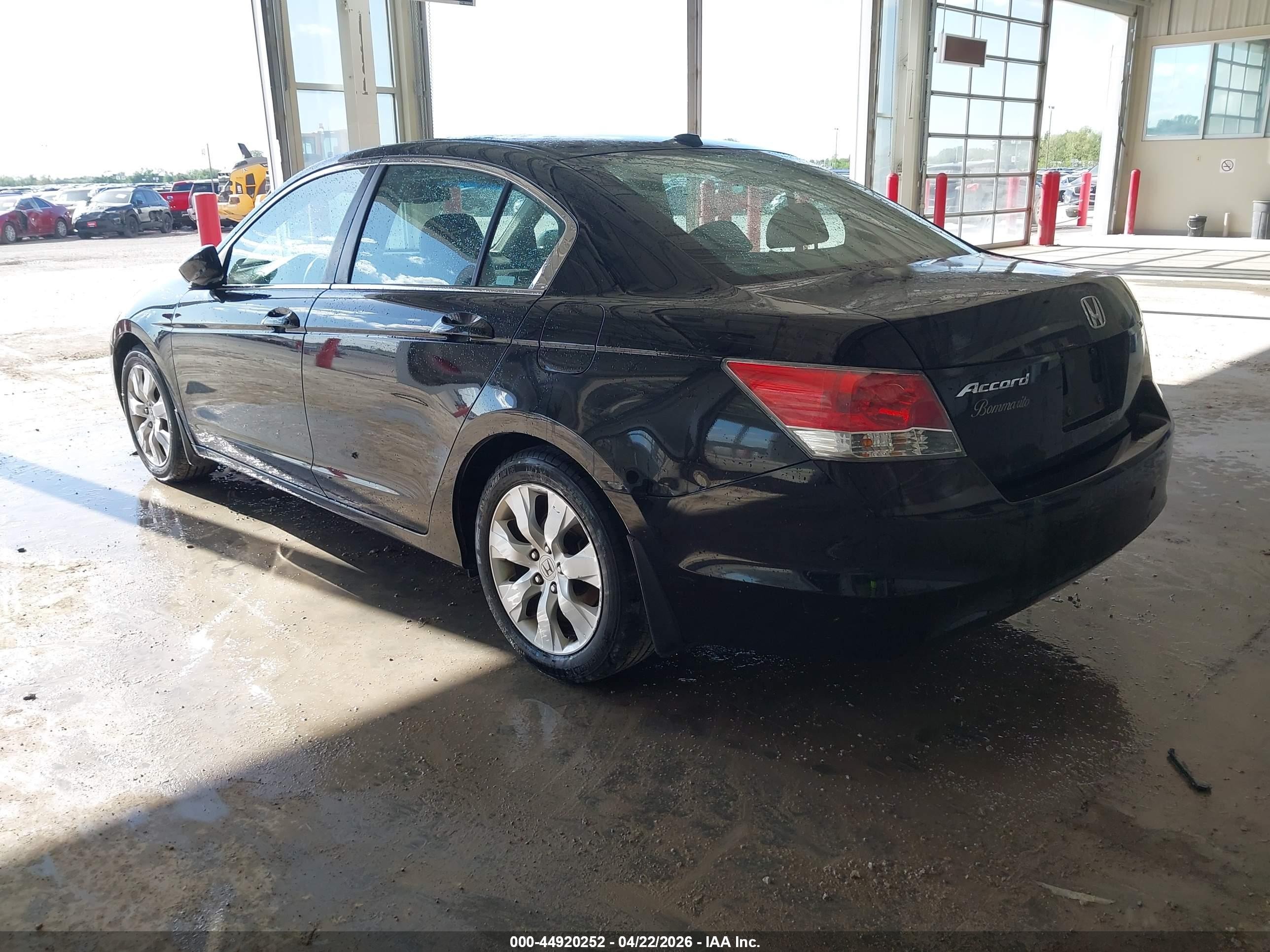 2009 Honda Accord 3.5 Ex-l Черный vin: 1HGCP36809A043205