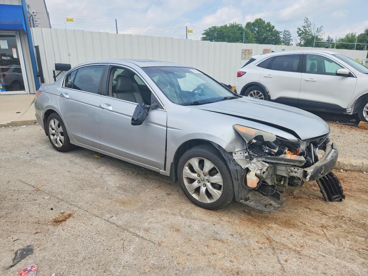 2009 Honda Accord Exl Silver vin: 1HGCP36809A047108