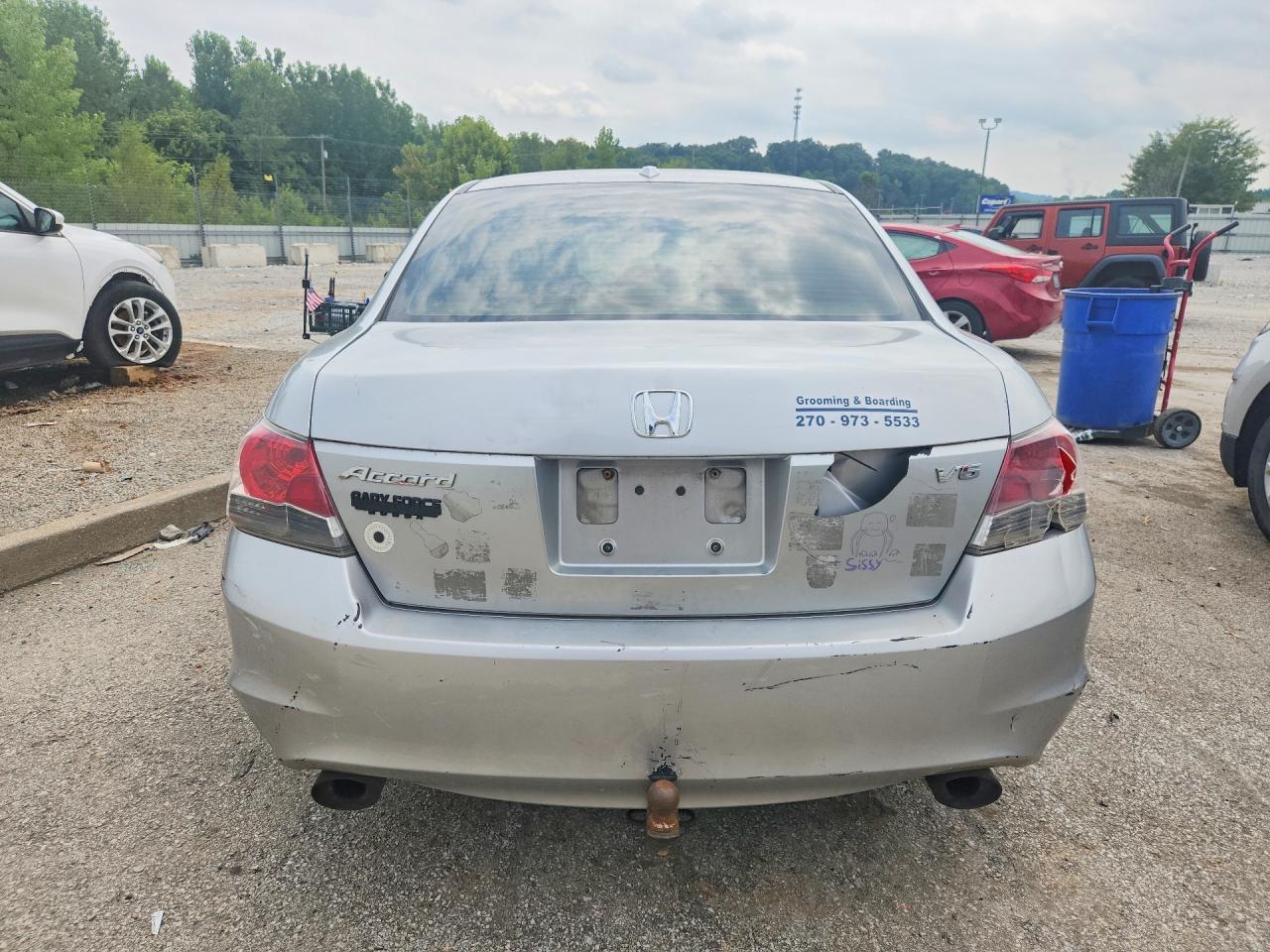 2009 Honda Accord Exl Silver vin: 1HGCP36809A047108