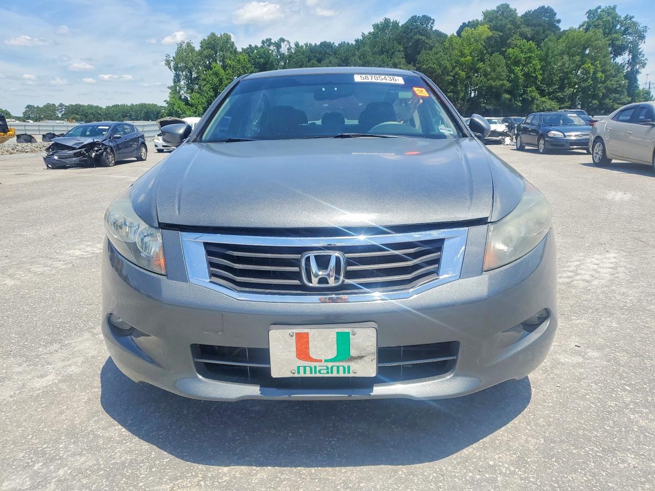 2008 Honda Accord Exl Gray vin: 1HGCP36818A009028