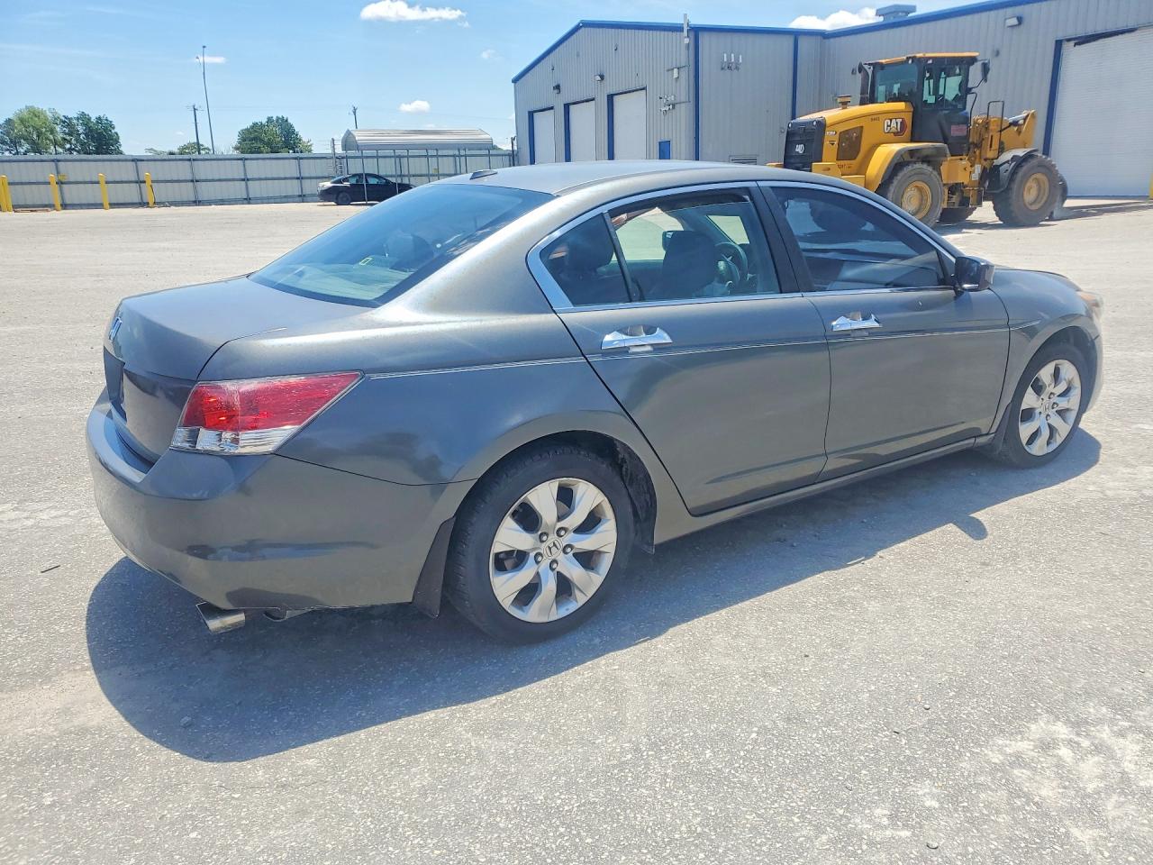 2008 Honda Accord Exl Gray vin: 1HGCP36818A009028