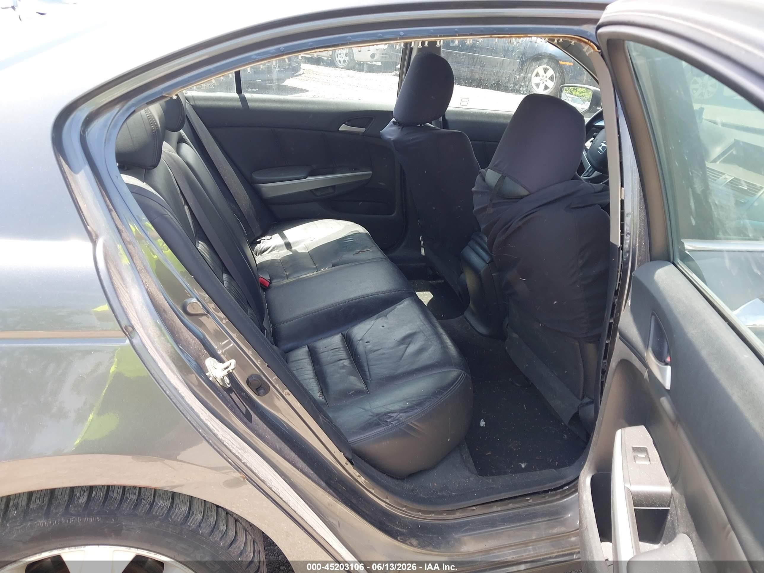 2008 Honda Accord 3.5 Ex-l Серый vin: 1HGCP36818A017727
