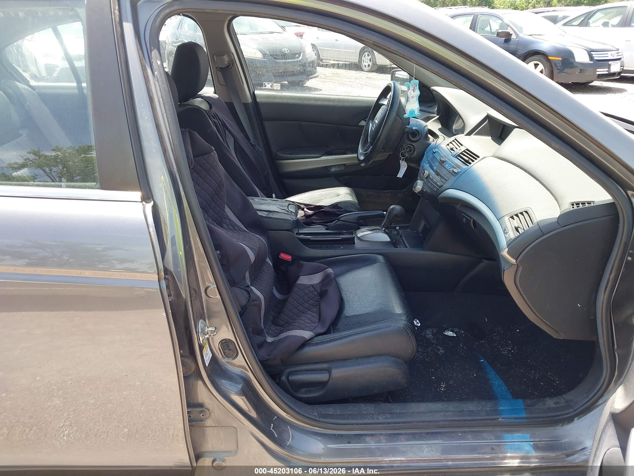 2008 Honda Accord 3.5 Ex-l Серый vin: 1HGCP36818A017727