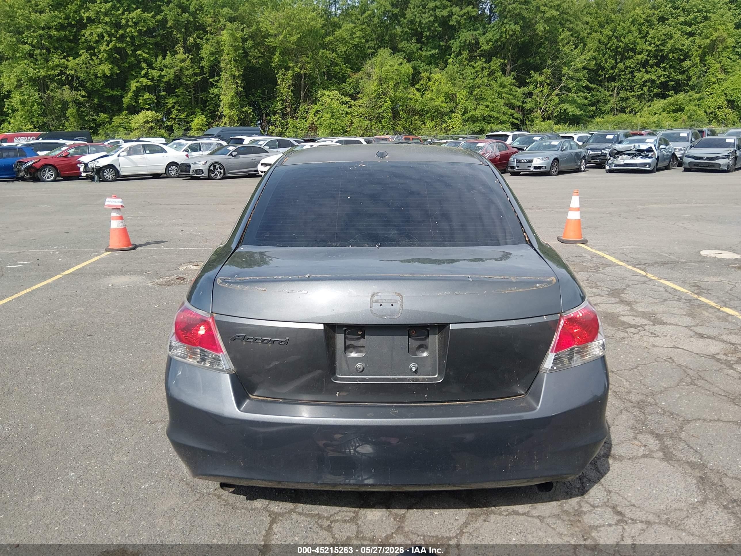 2008 Honda Accord 3.5 Ex-l Gray vin: 1HGCP36818A021311