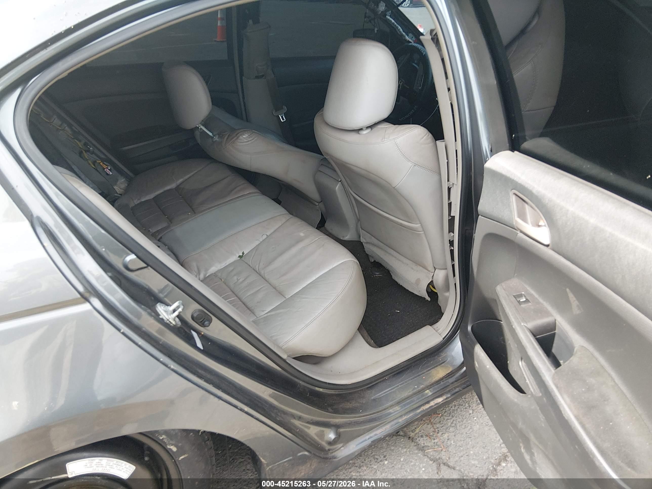 2008 Honda Accord 3.5 Ex-l Gray vin: 1HGCP36818A021311